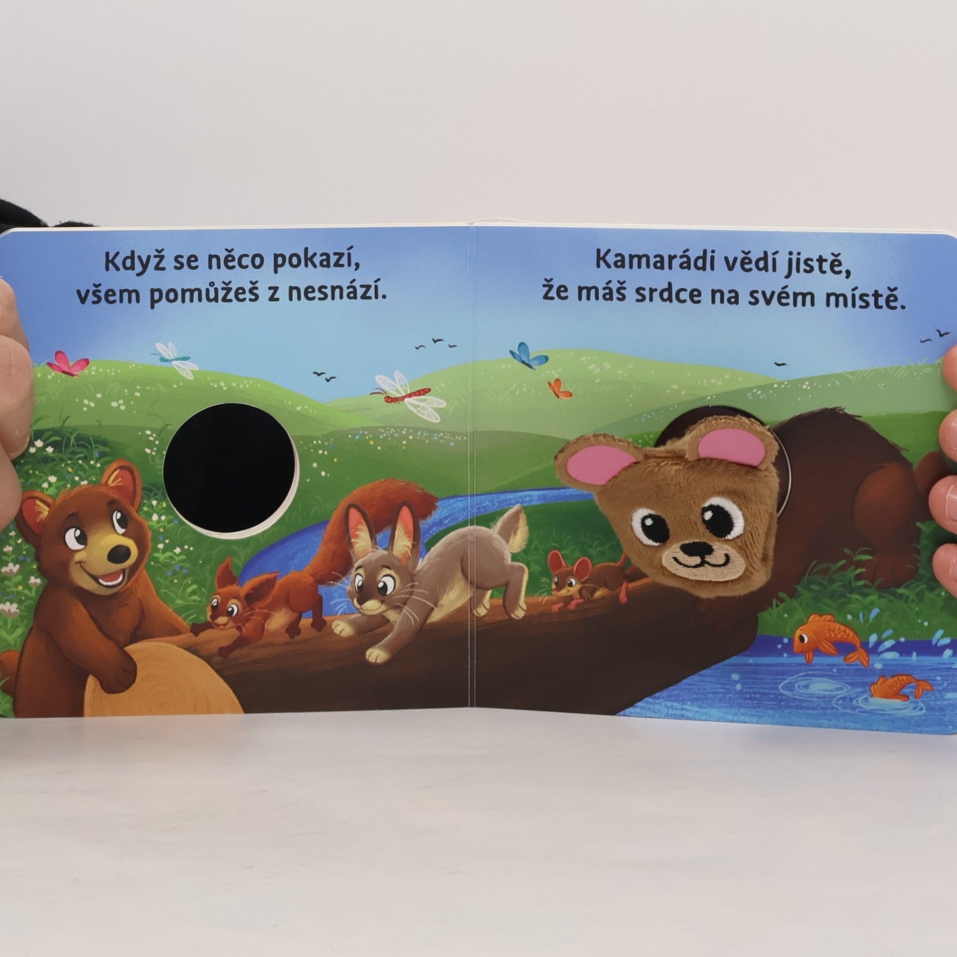 Autorenkollektiv Můj skvělý táta - Knížka s prstovým maňáskem