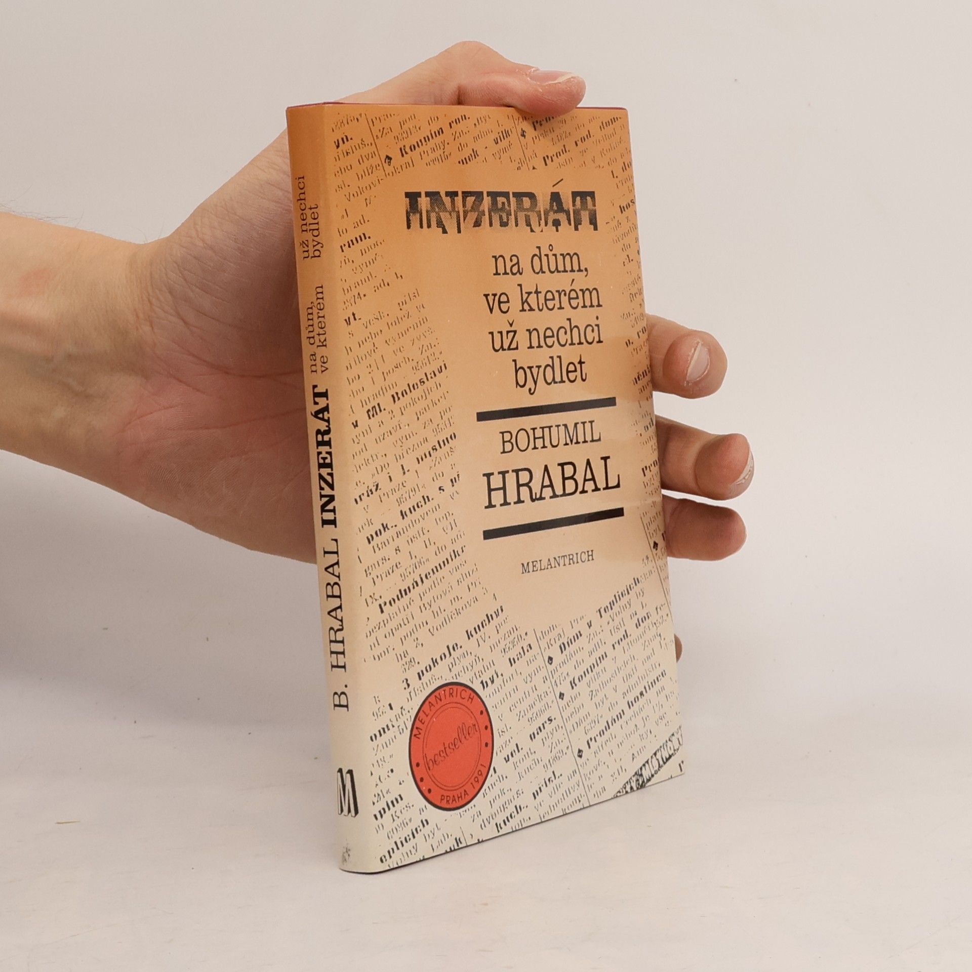 Bohumil Hrabal Inzerát na dům, ve kterém už nechci bydlet