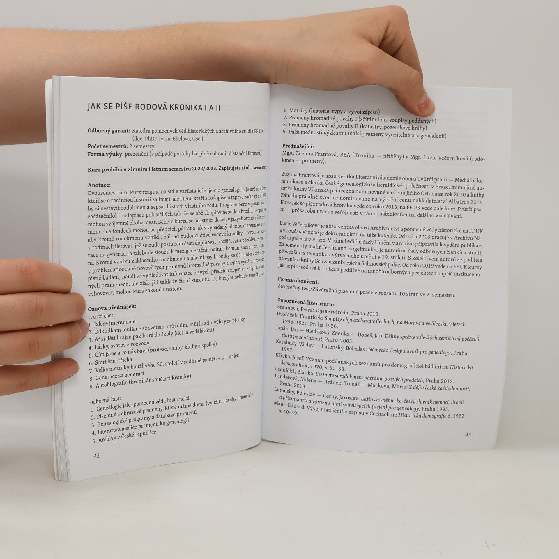 Collectif d'auteurs Katalog vzdělávacích programů pro akademický rok 2022/2023