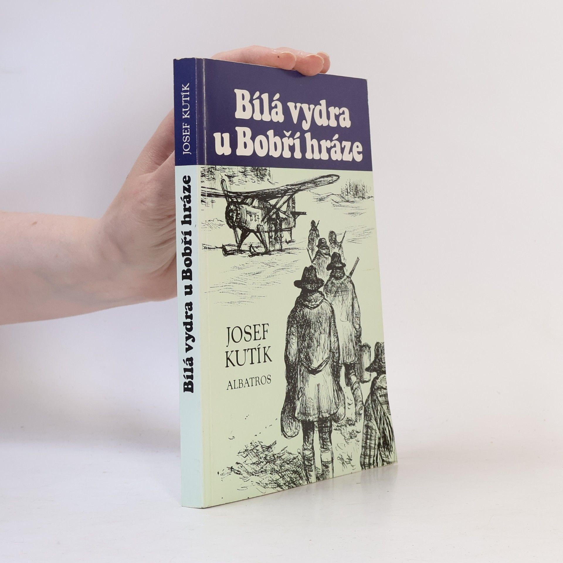 Josef Kutík Bílá vydra u Bobří hráze