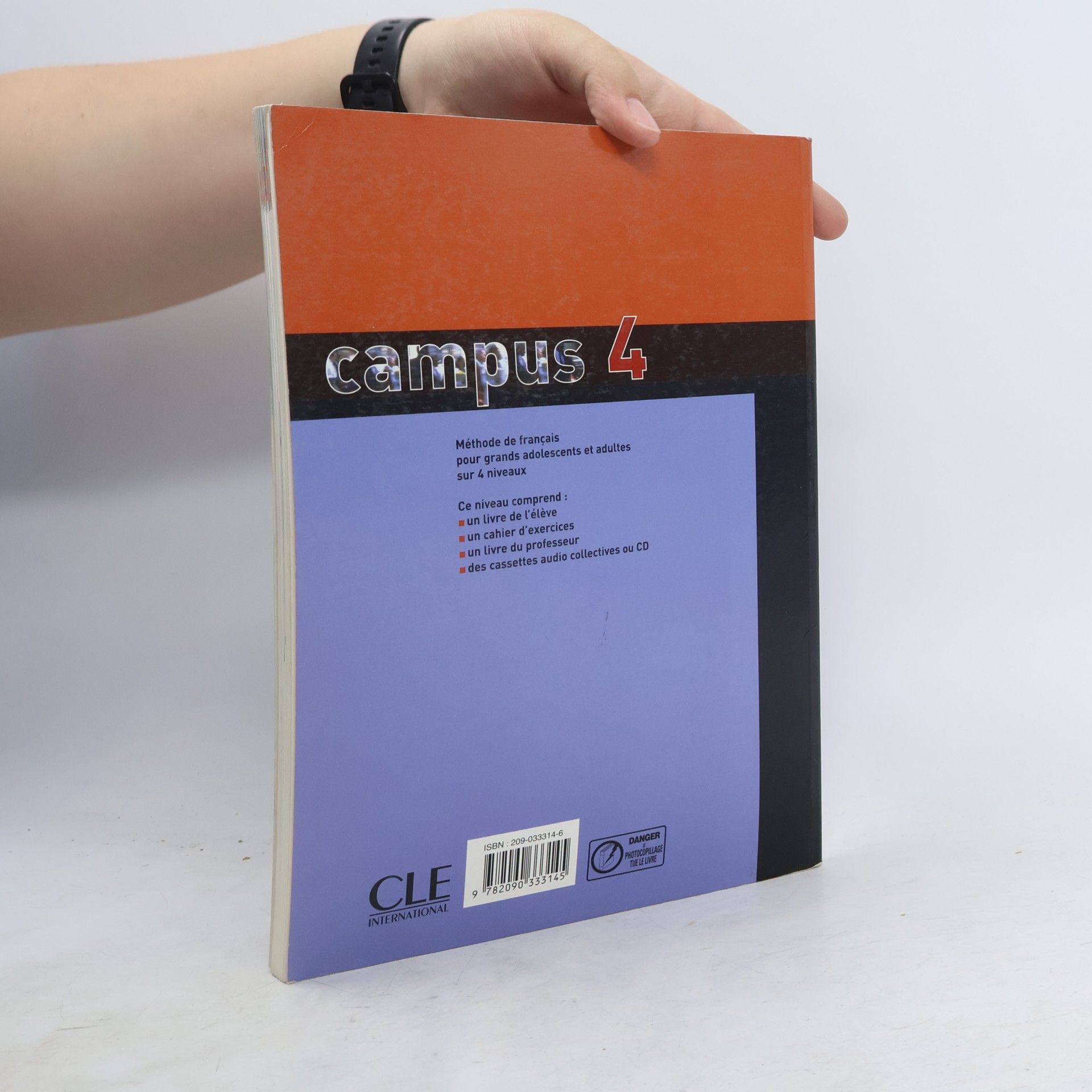 Janine Courtillon Méthode de français Campus 4