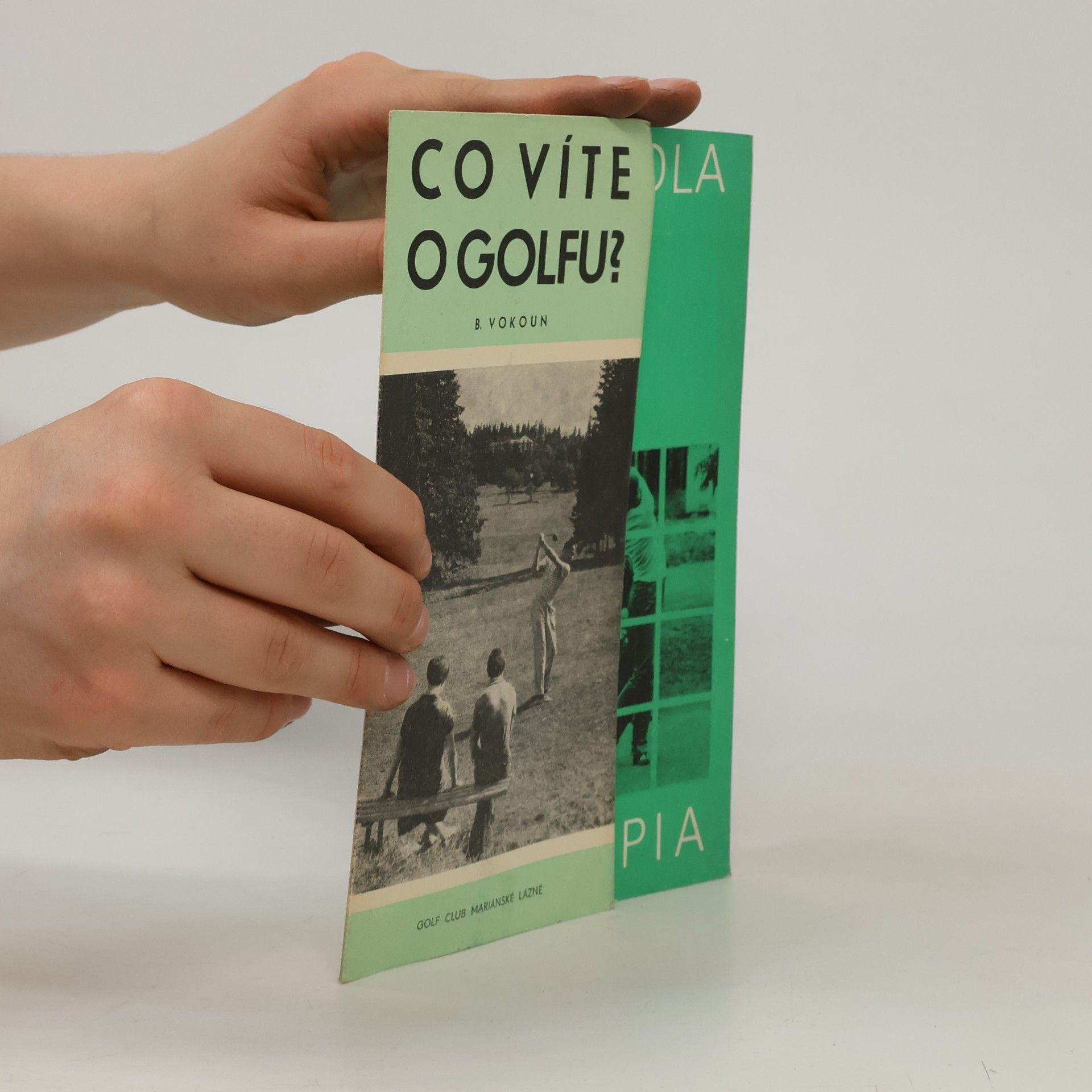 Kolektiv autorů Pravidla golfu. Platná od 1. 1. 1980