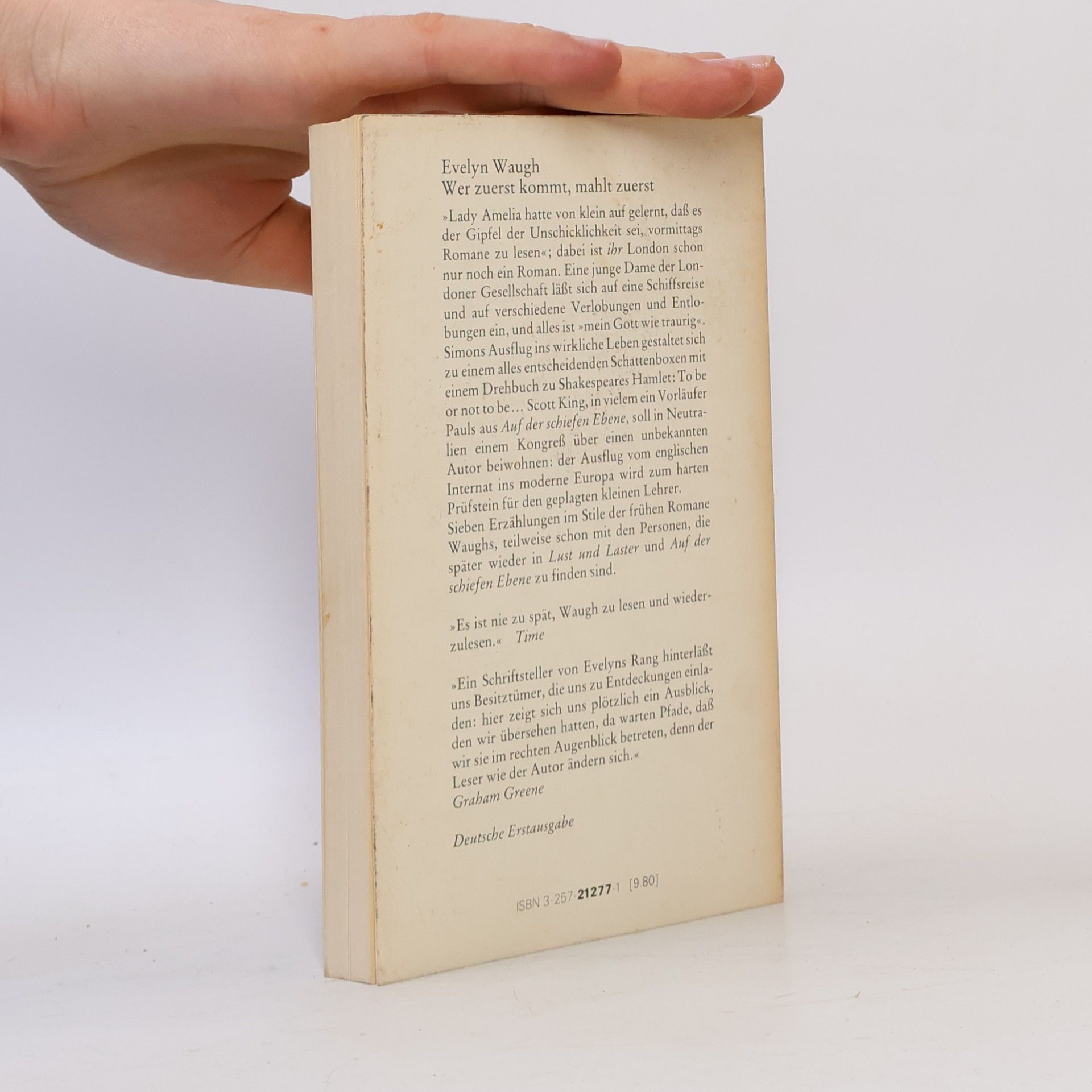 Evelyn Waugh Wer zuerst kommt, mahlt zuerst. Erzählungen