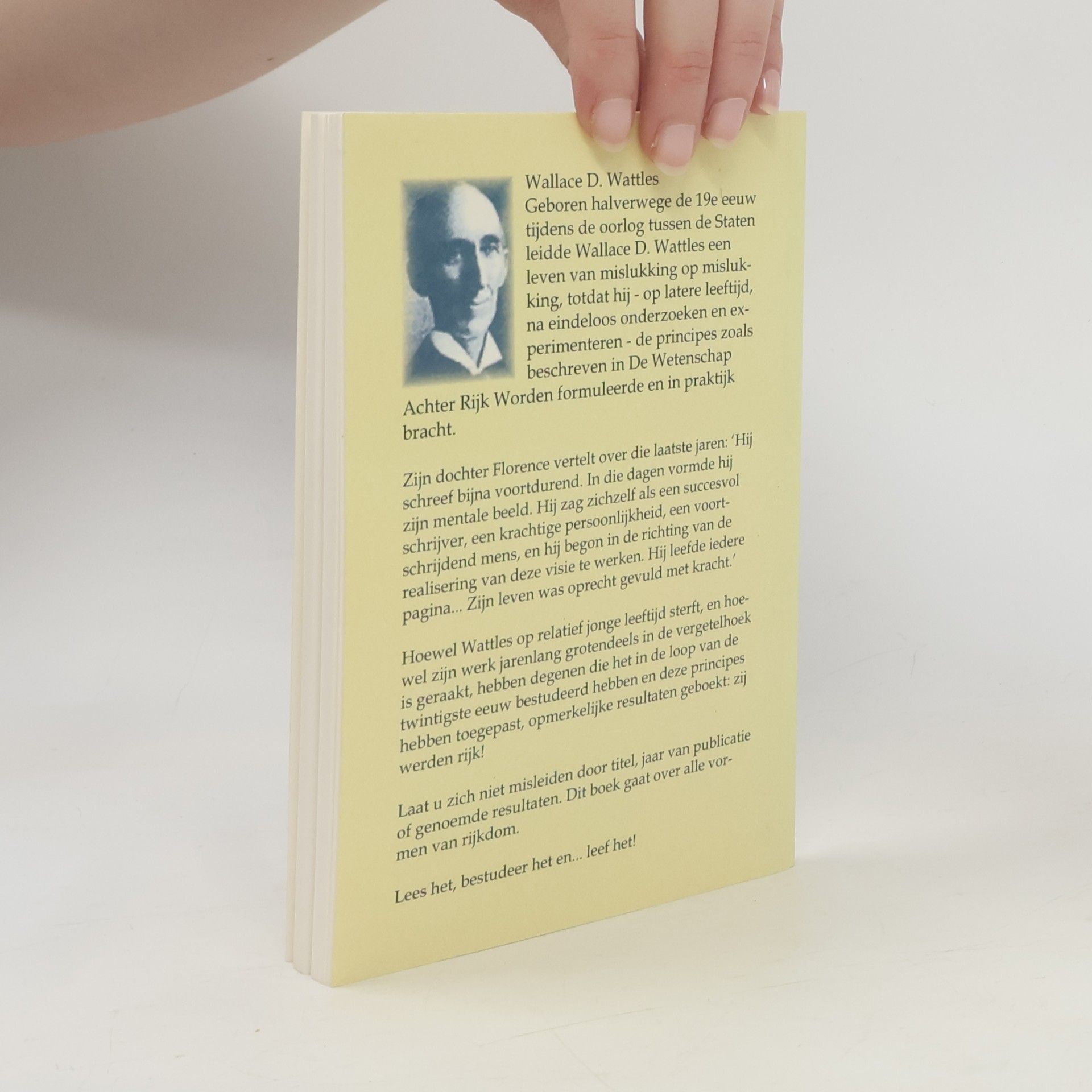 Wattles Wallace D. De Wetenschap Achter Rijk Worden
