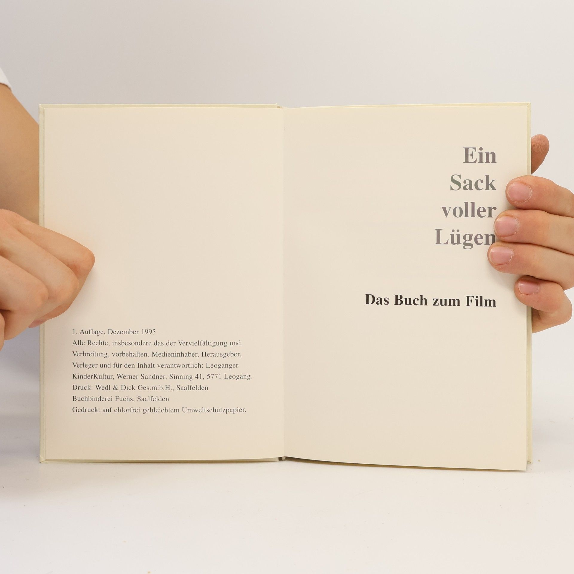 Various authors Ein Sack voller Lügen
