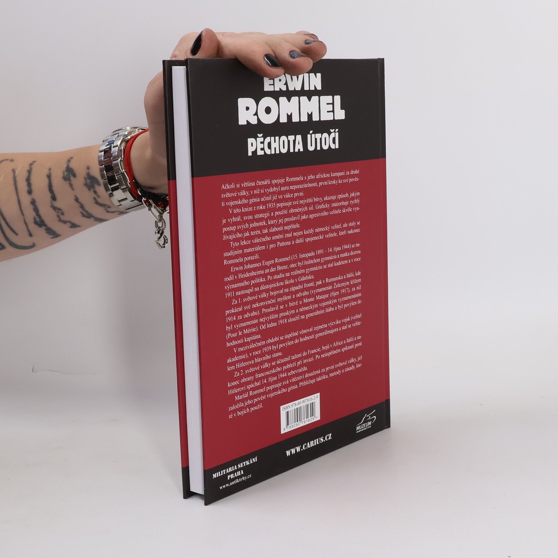 Erwin Rommel Pěchota útočí