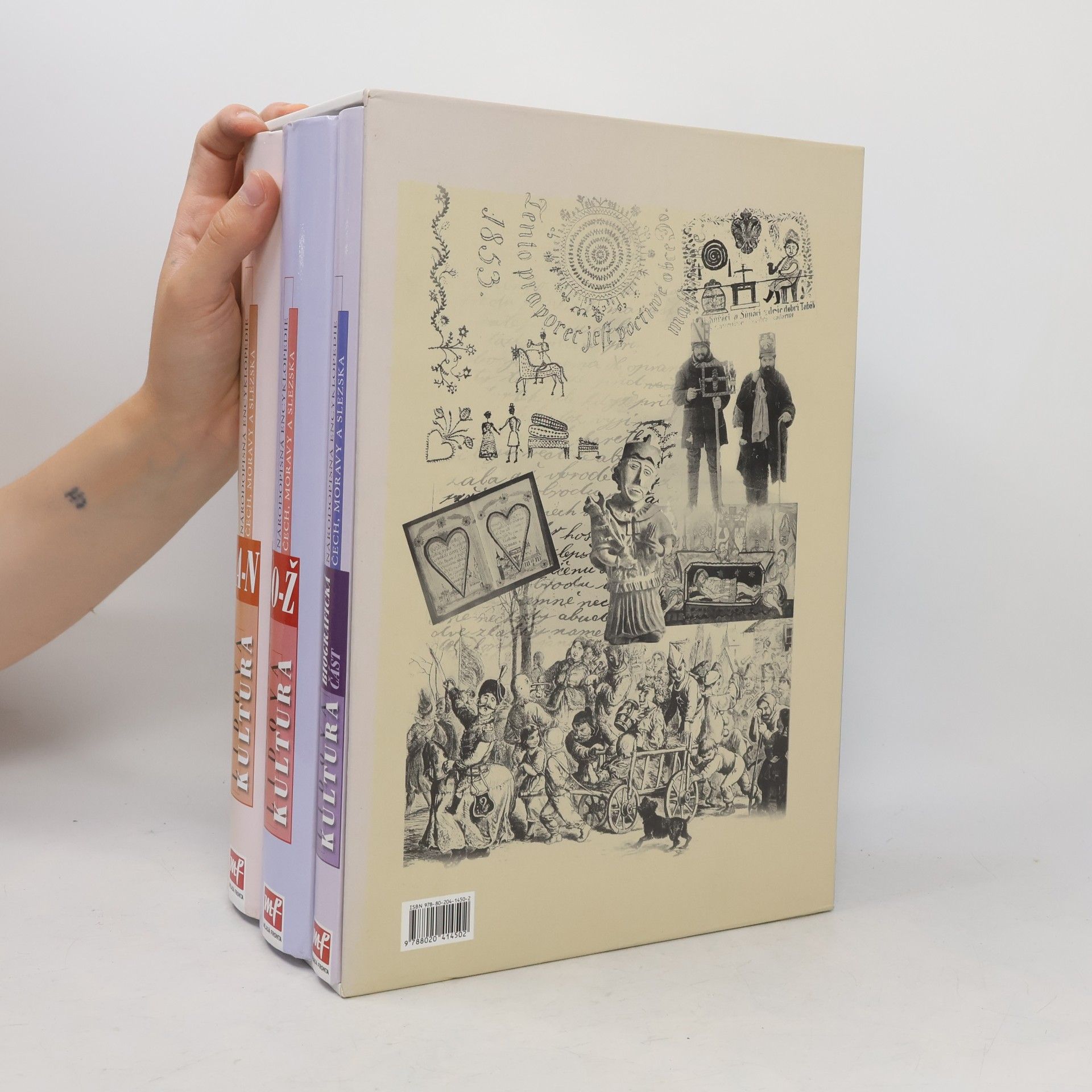 Kolektív autorov Lidová kultura: národopisná encyklopedie Čech, Moravy a Slezska. Biografická + věcná část (A-N, O-P) komplet