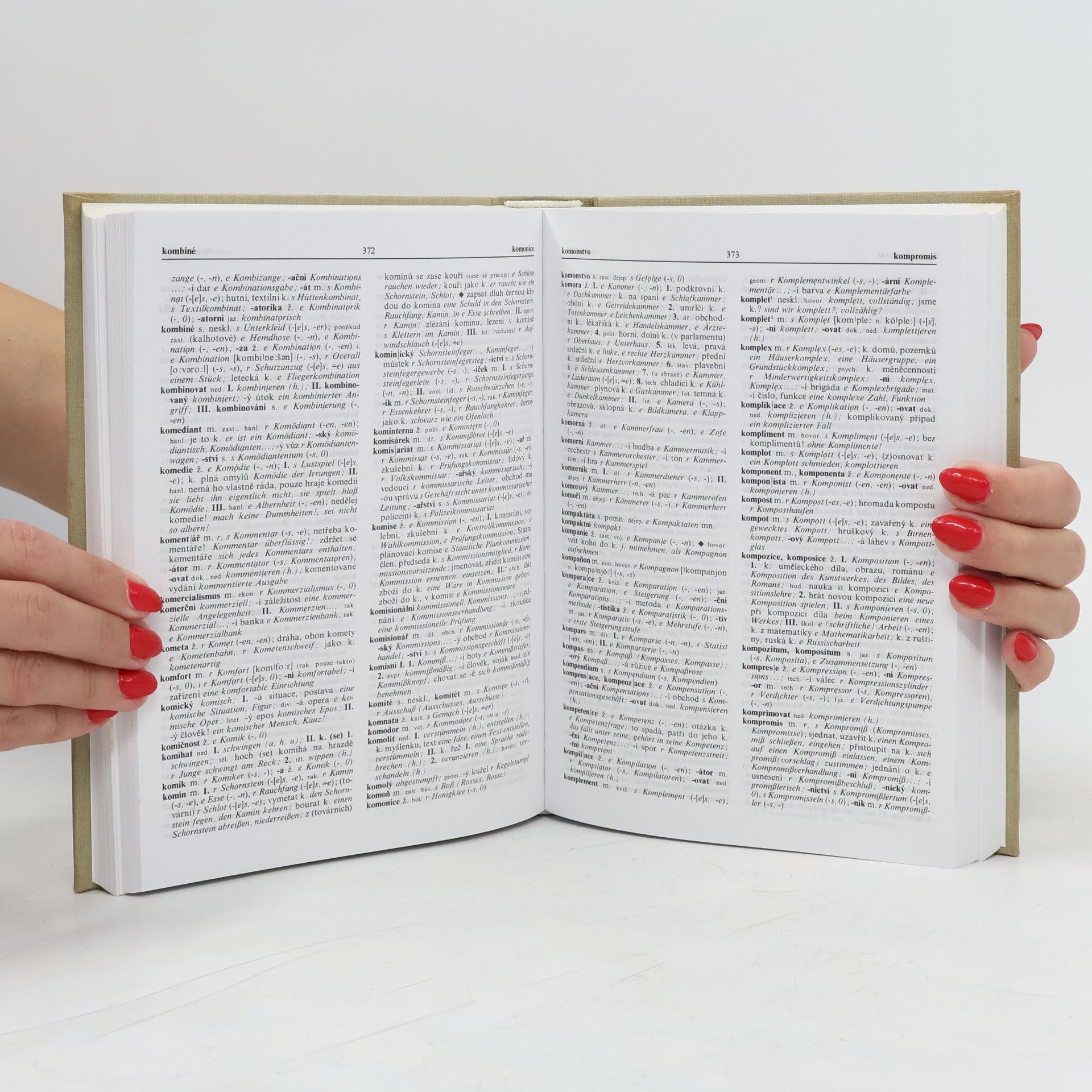 Hugo Siebenschein Česko-německý slovník = Tschechisch-deutsches Wörterbuch I. a II.
