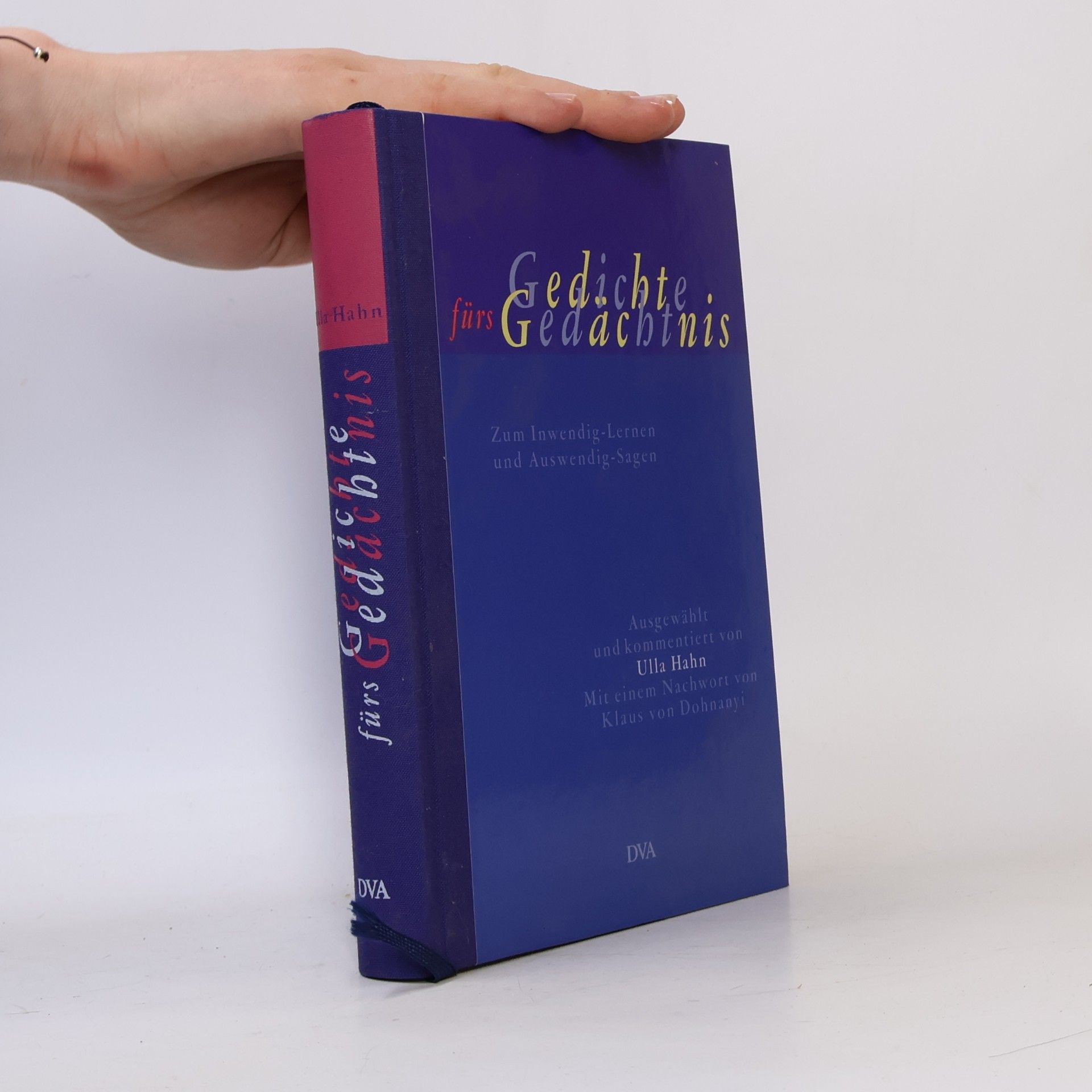 Ulla Hahn Gedichte fürs Gedächtnis