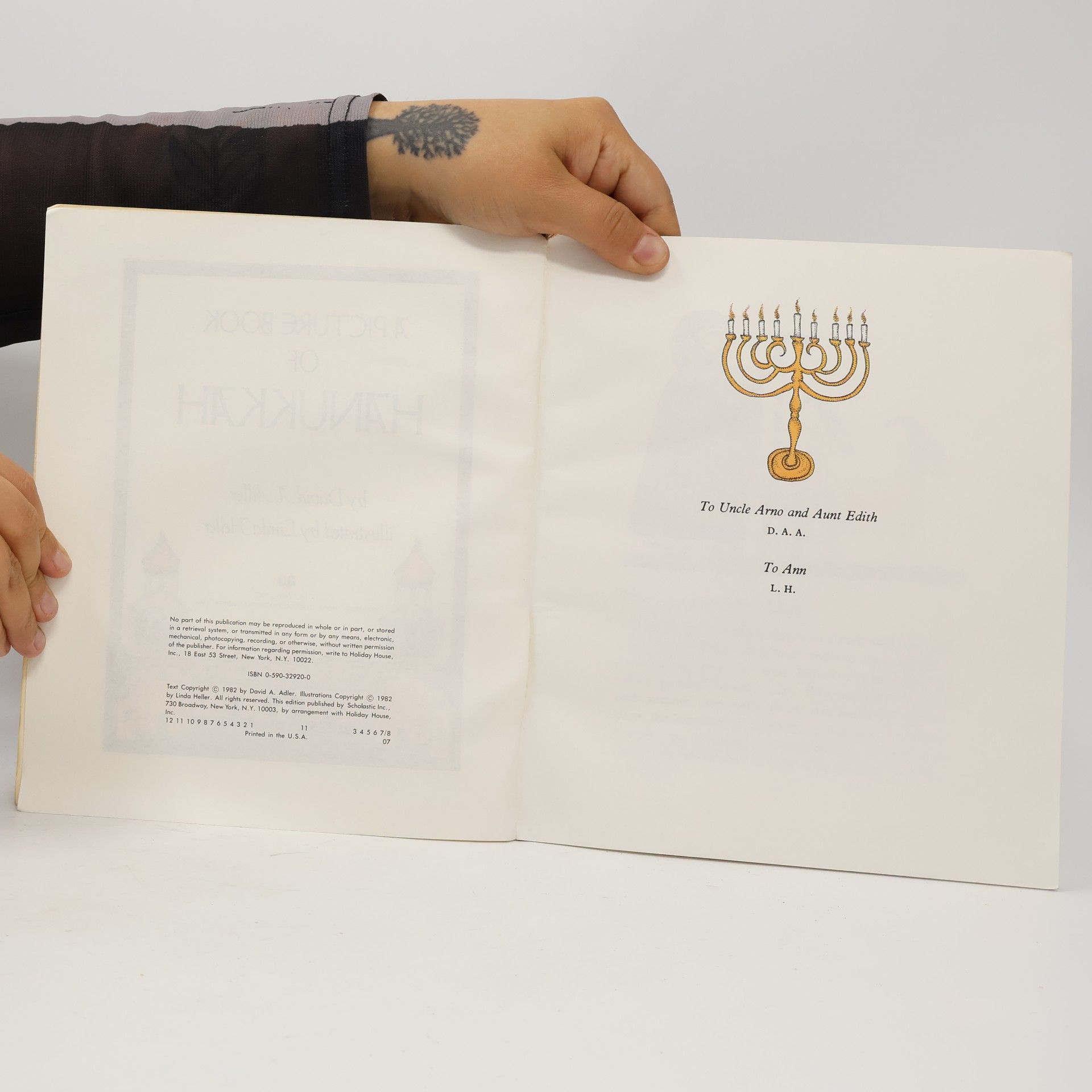 David A. Adler A Picture Book of Hanukkah