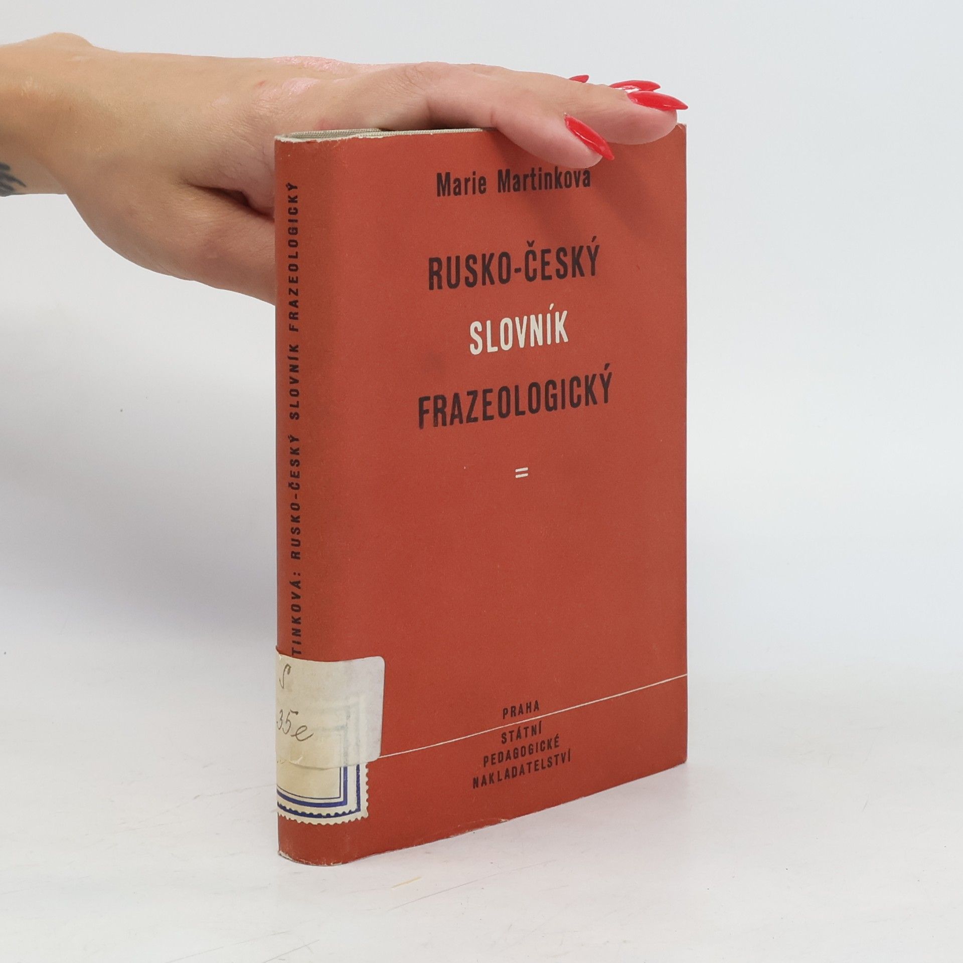Martínková Marie Rusko-český frazeologický slovník