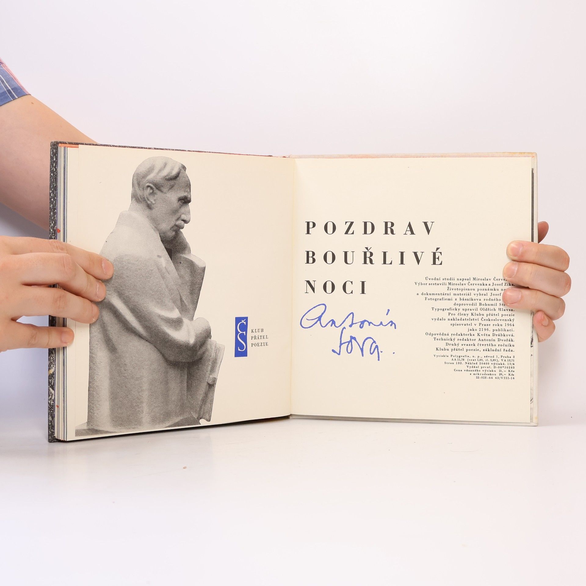 Antonín Sova Pozdrav bouřlivé noci