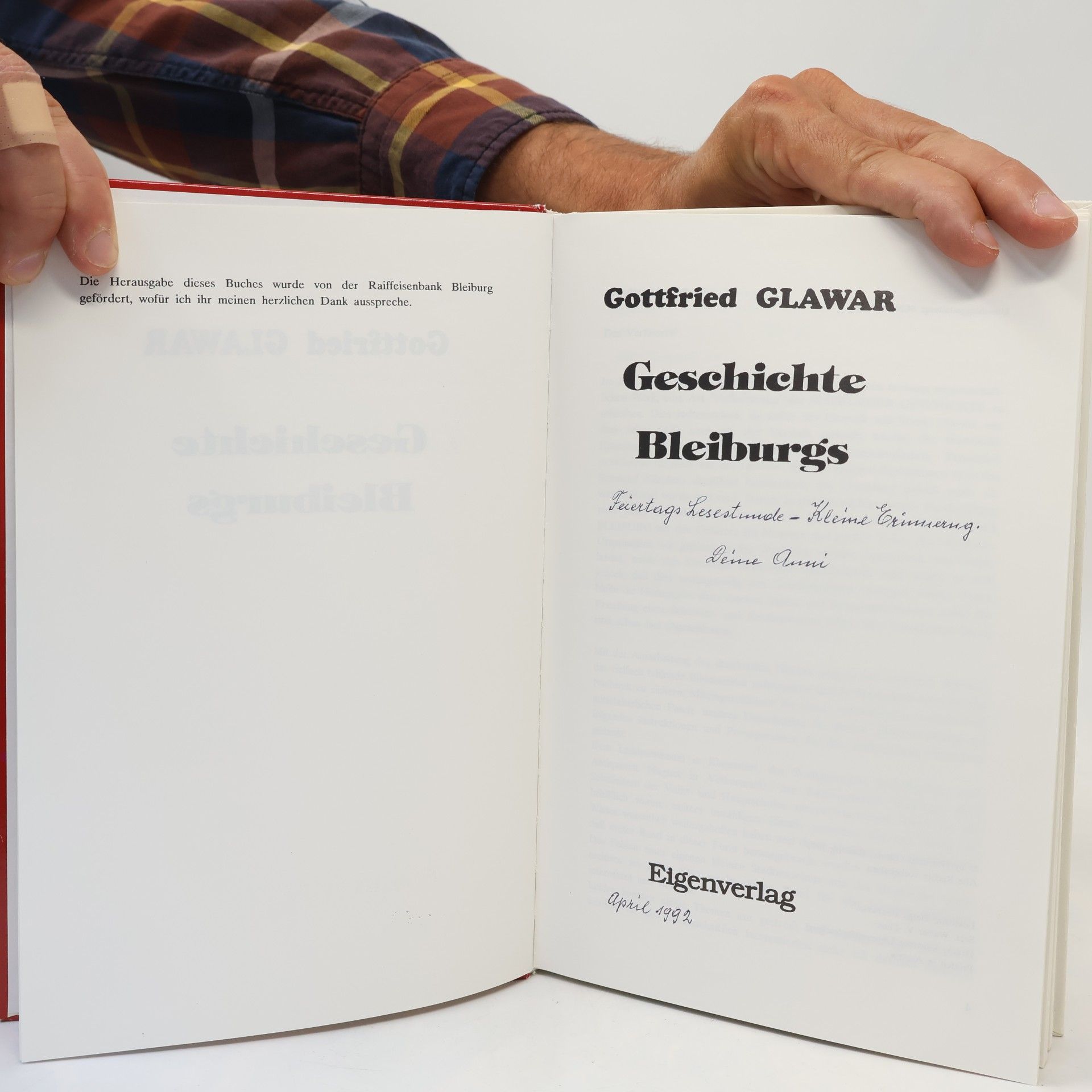 Gottfried Glawar Geschichte Bleiburgs