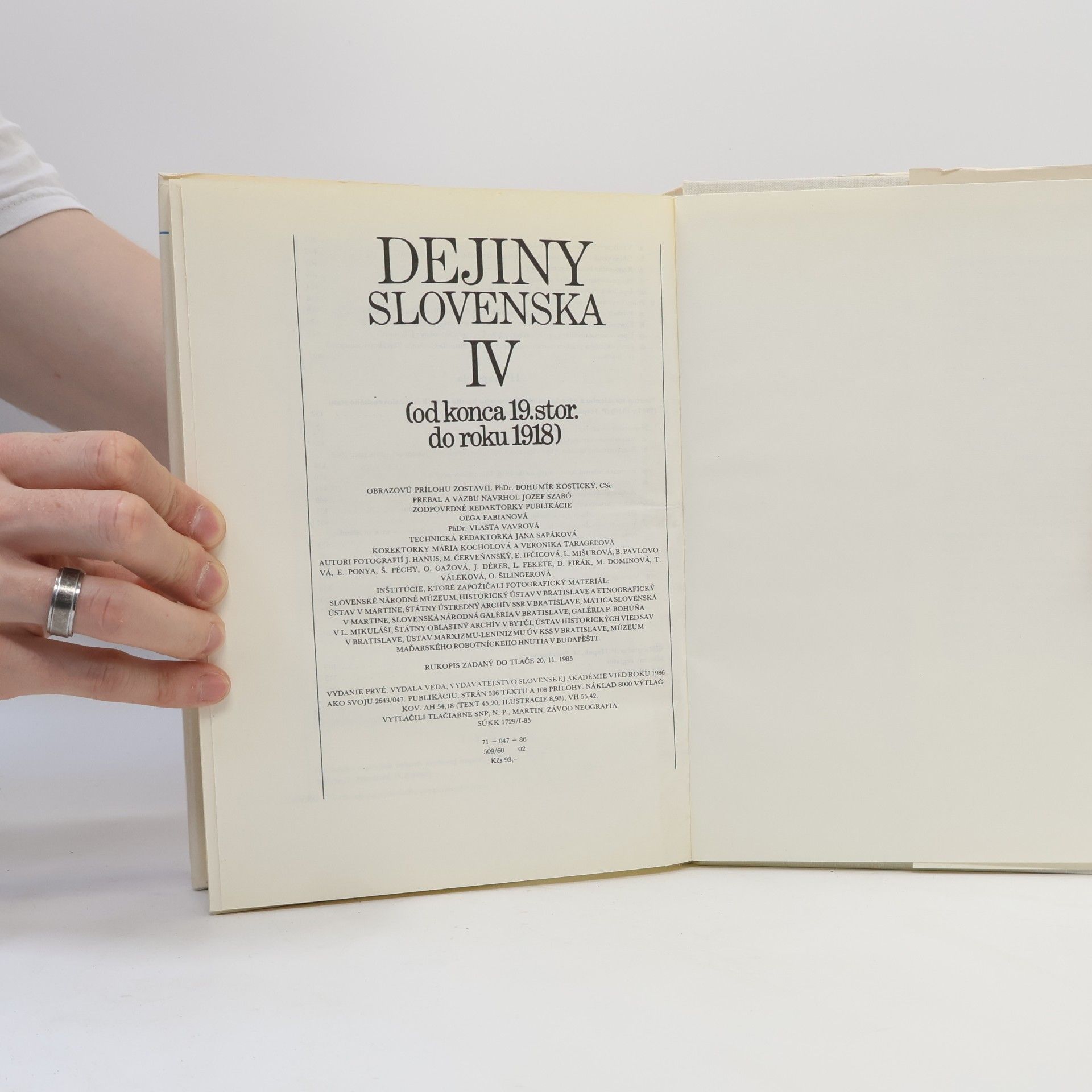Autorenkollektiv Dejiny Slovenska IV