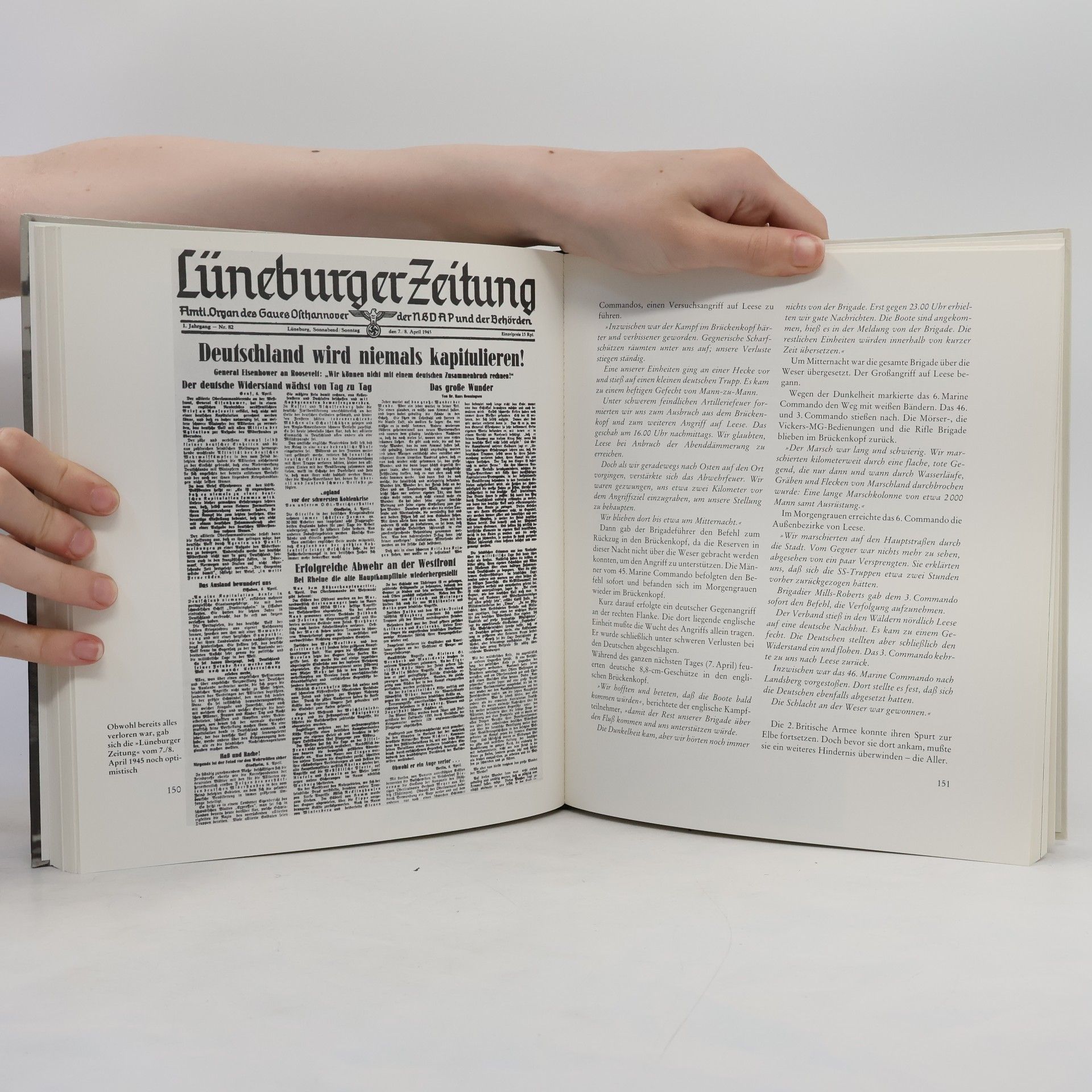 Werner Niehaus Endkampf zwischen Rhein und Weser