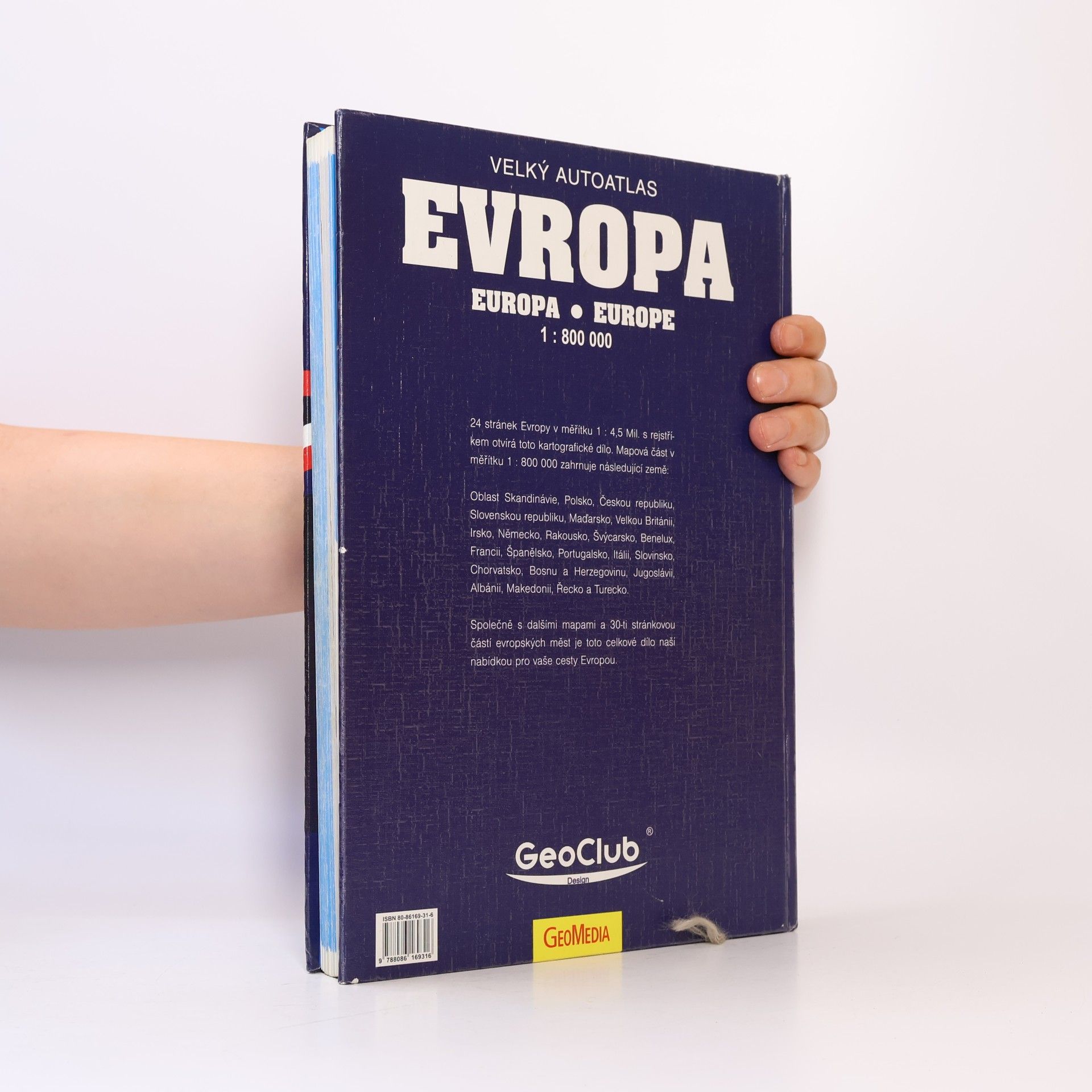 Autorenkollektiv Velký autoatlas Evropa