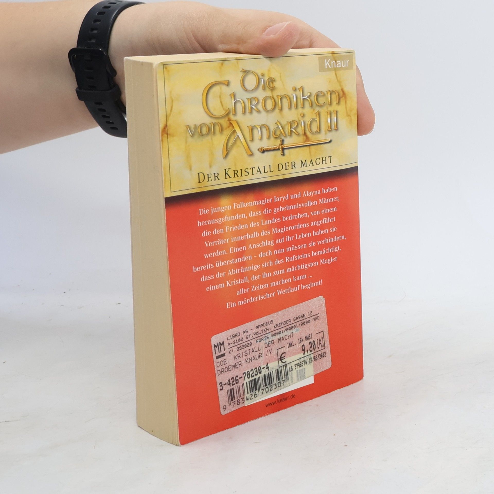 David B. Coe Die Chroniken von Amarid. Bd.2. Der Kristall der Macht. Aus d. Amerikan. v. Regina Winter