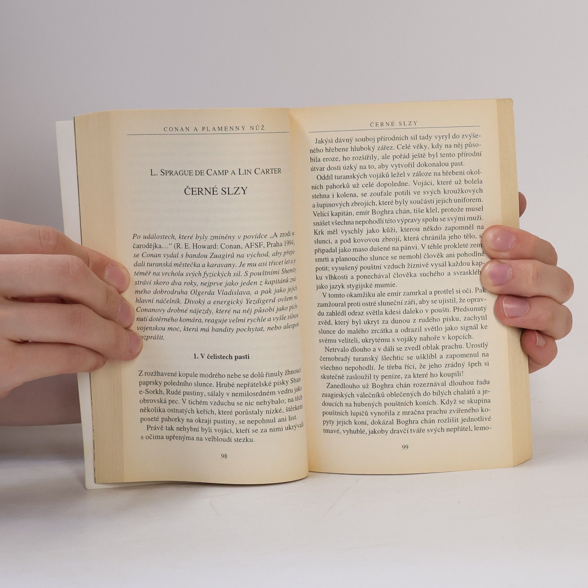 Robert E. Howard Conan a plamenný nůž
