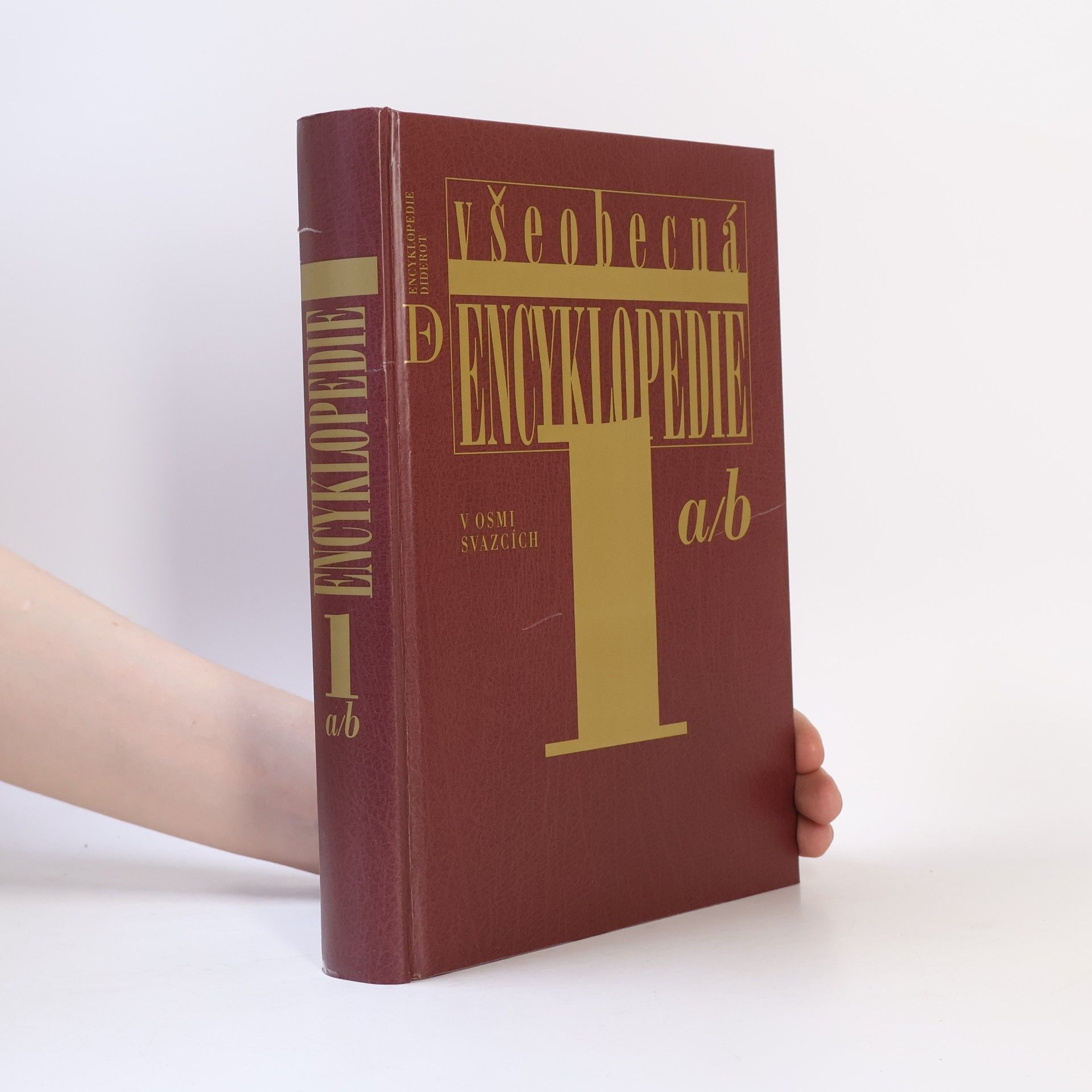 Autores varios Všeobecná encyklopedie v osmi svazcích. 1. díl, a-b