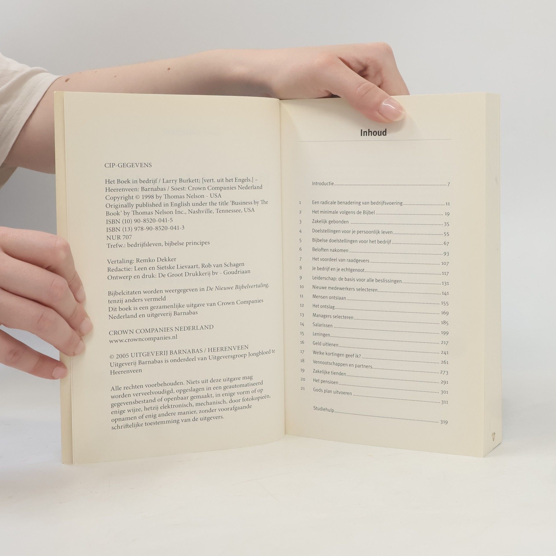 Larry Burkett Het boek in bedrijf