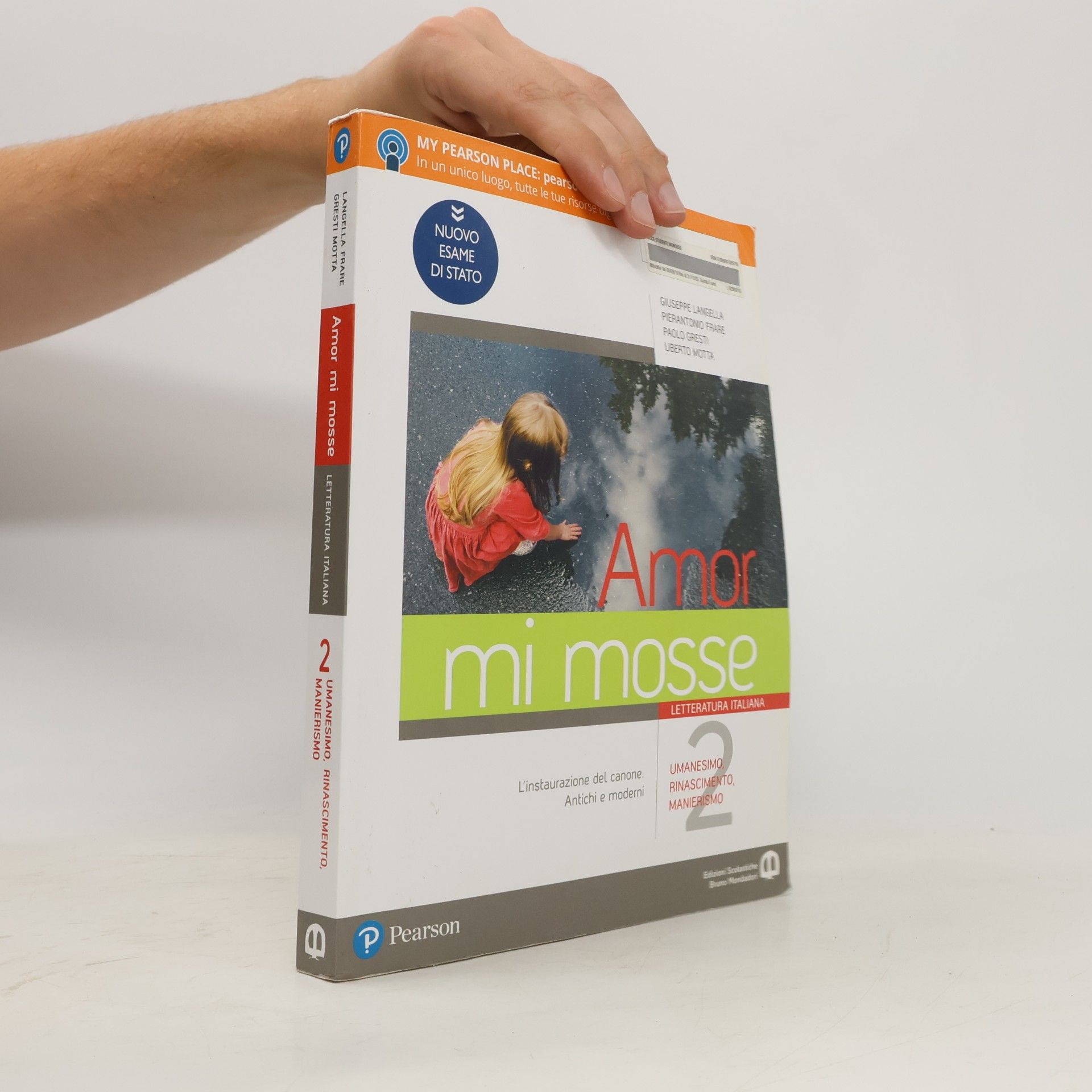 Gresti Motta Amor mi mosse. Letteratura italiana 2