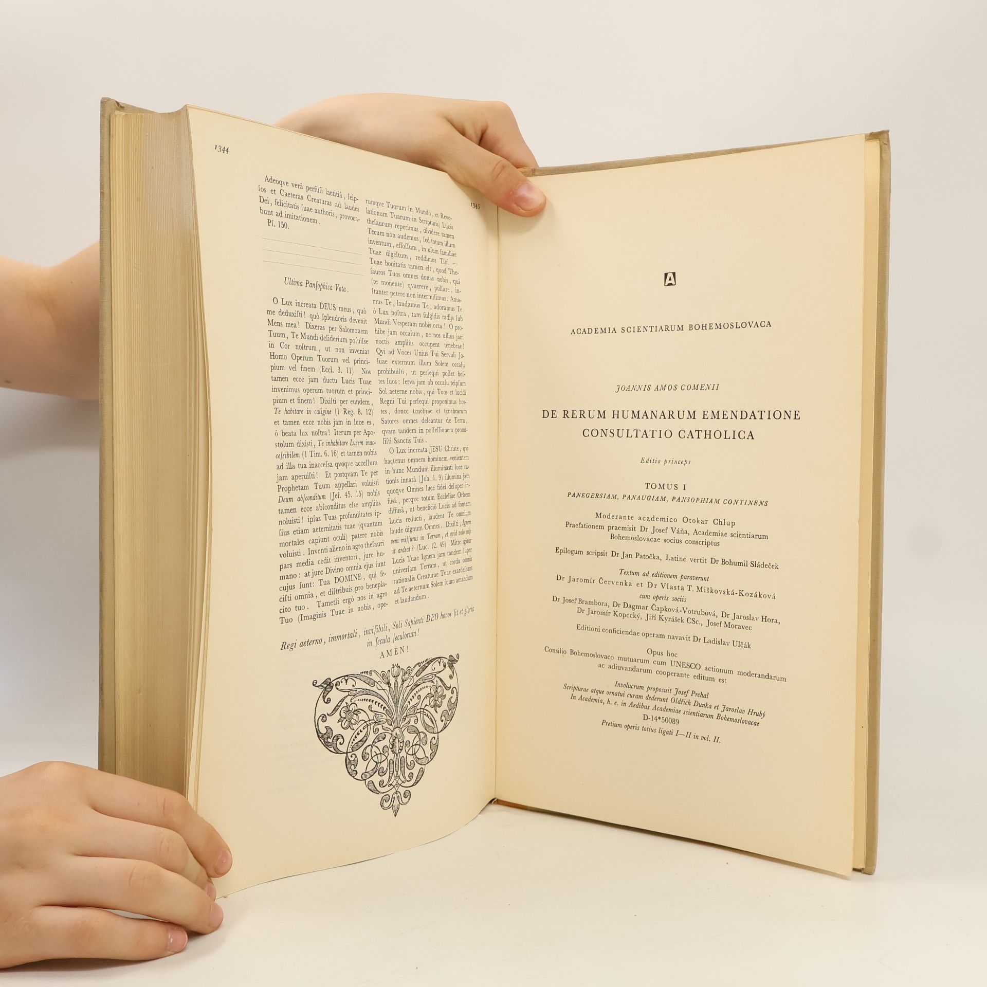 Jan Amos Komenský De rerum humanarum emendatione consultatio catholica
