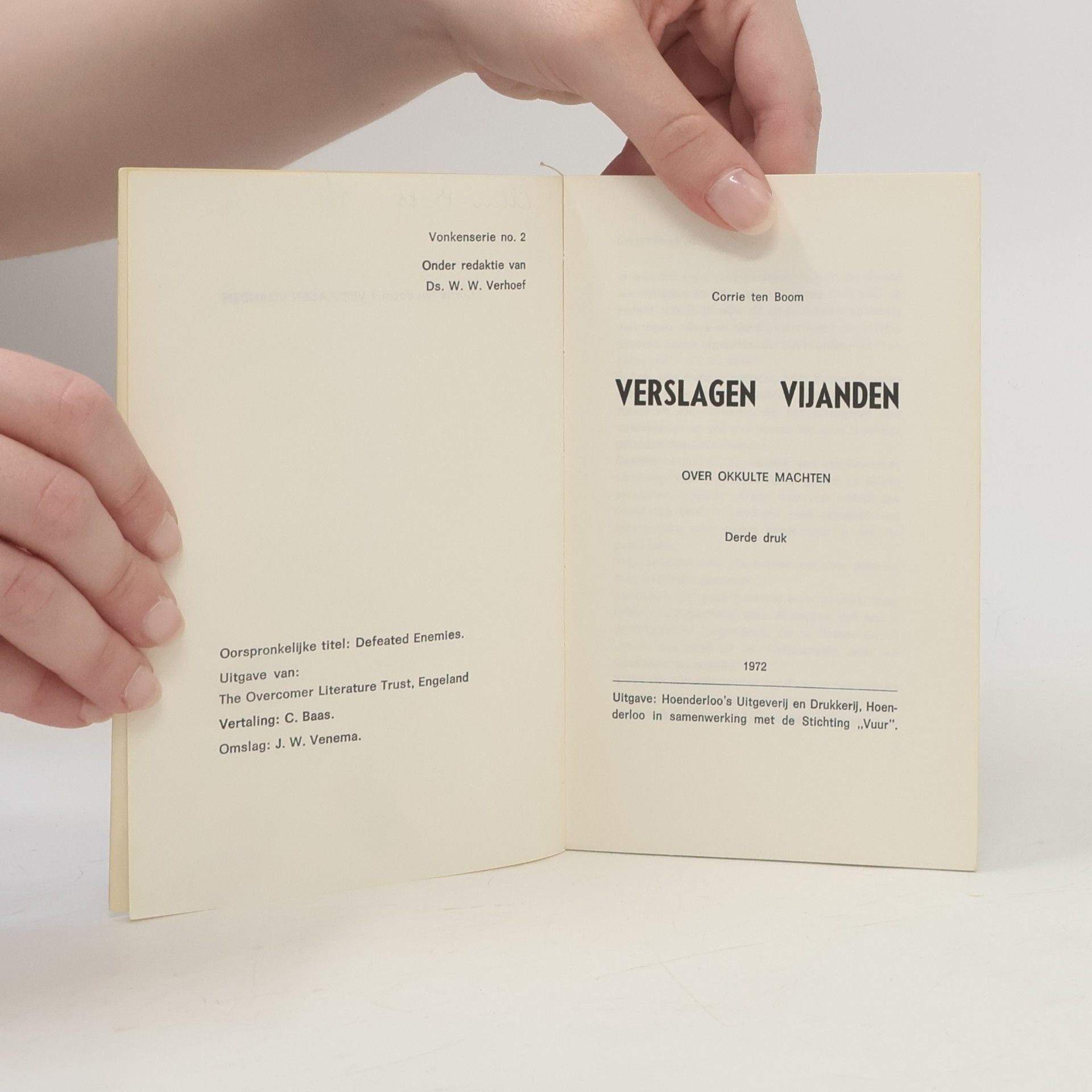 Corrie ten Boom Verslagen vijanden