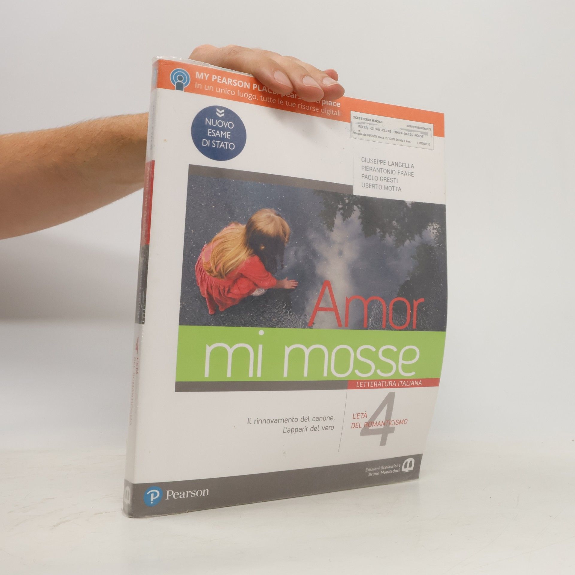 Amor mi mosse. Letteratura italiana 4