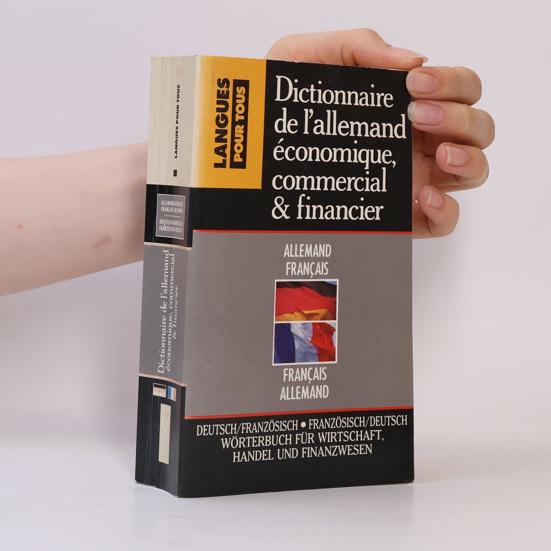 Jürgen Boelcke Dictionnaire de l'Allemand économique, commercial & financier