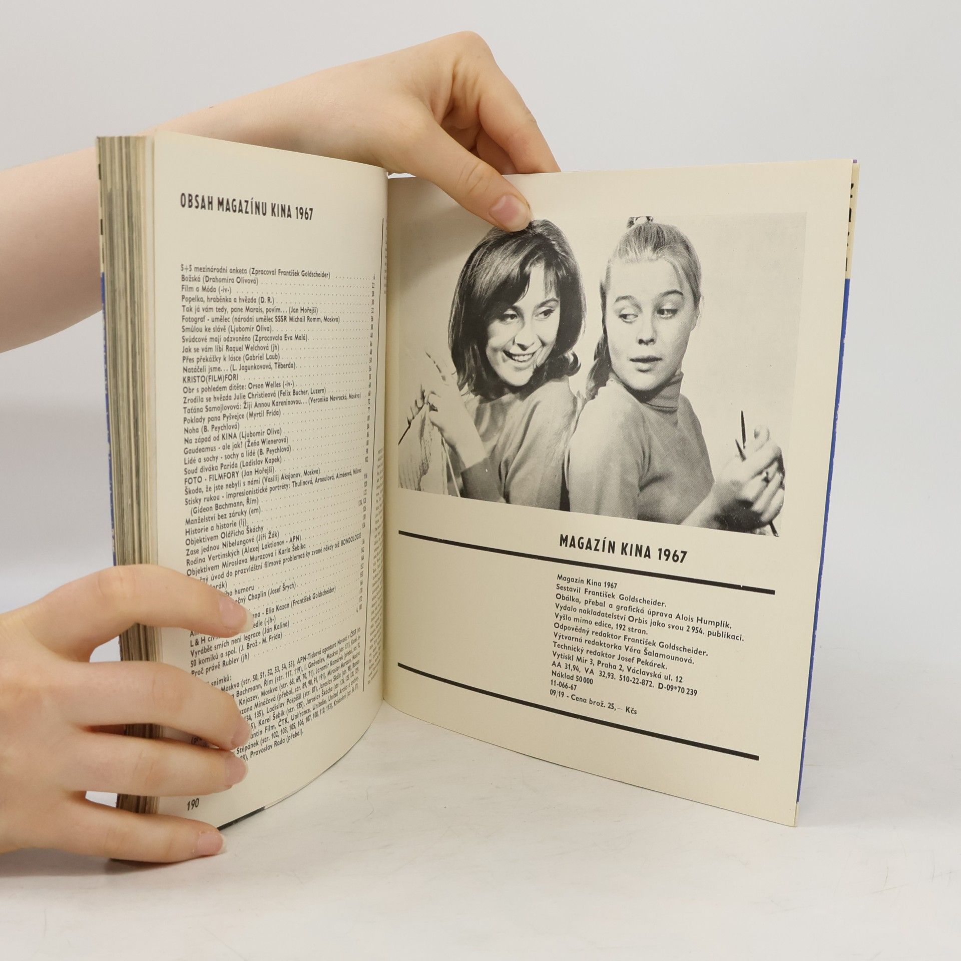 František Goldscheider Magazín kina '67