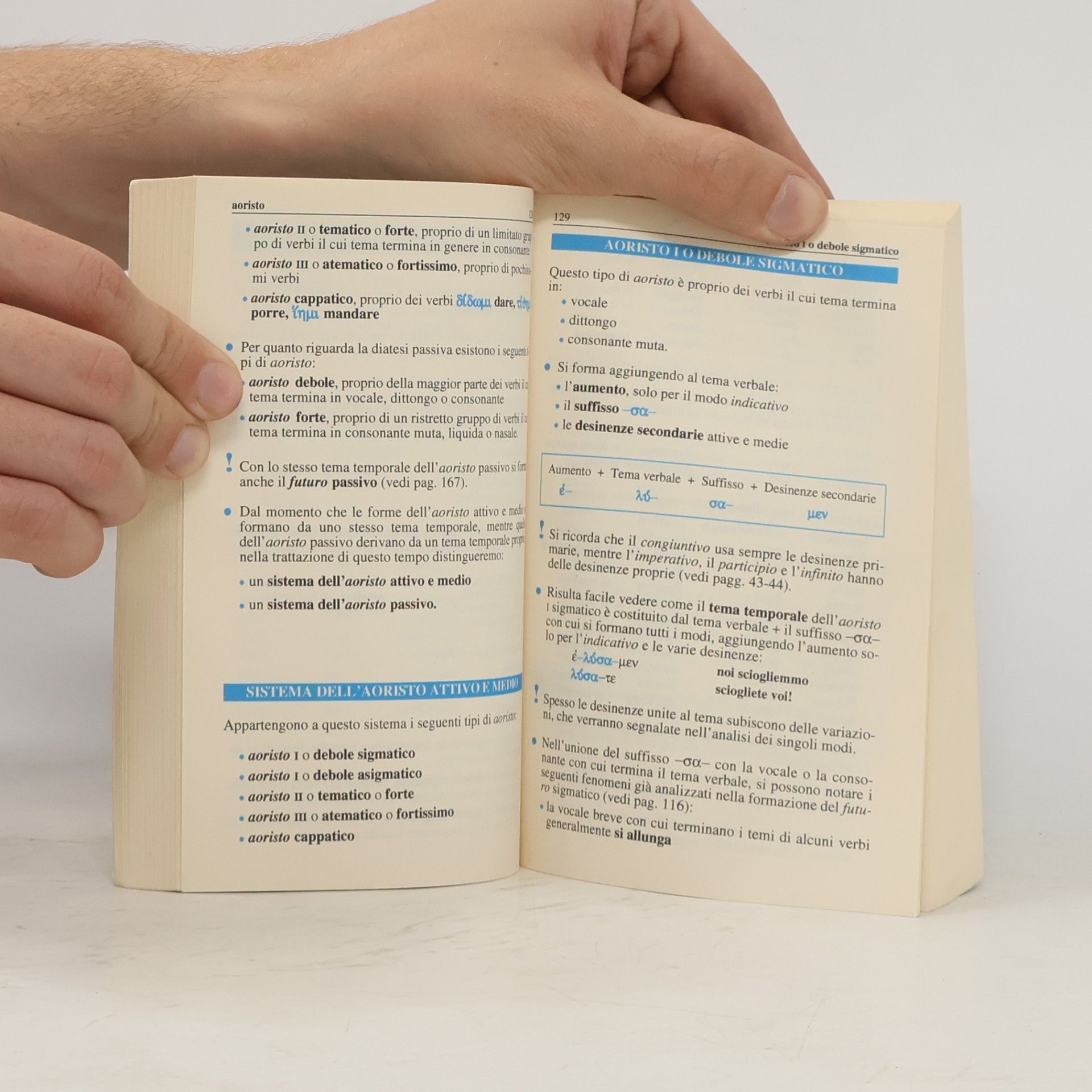 Francesco Terracina Strumenti per risolvere ogni dubbio linguistico: Greco antico. Verbi