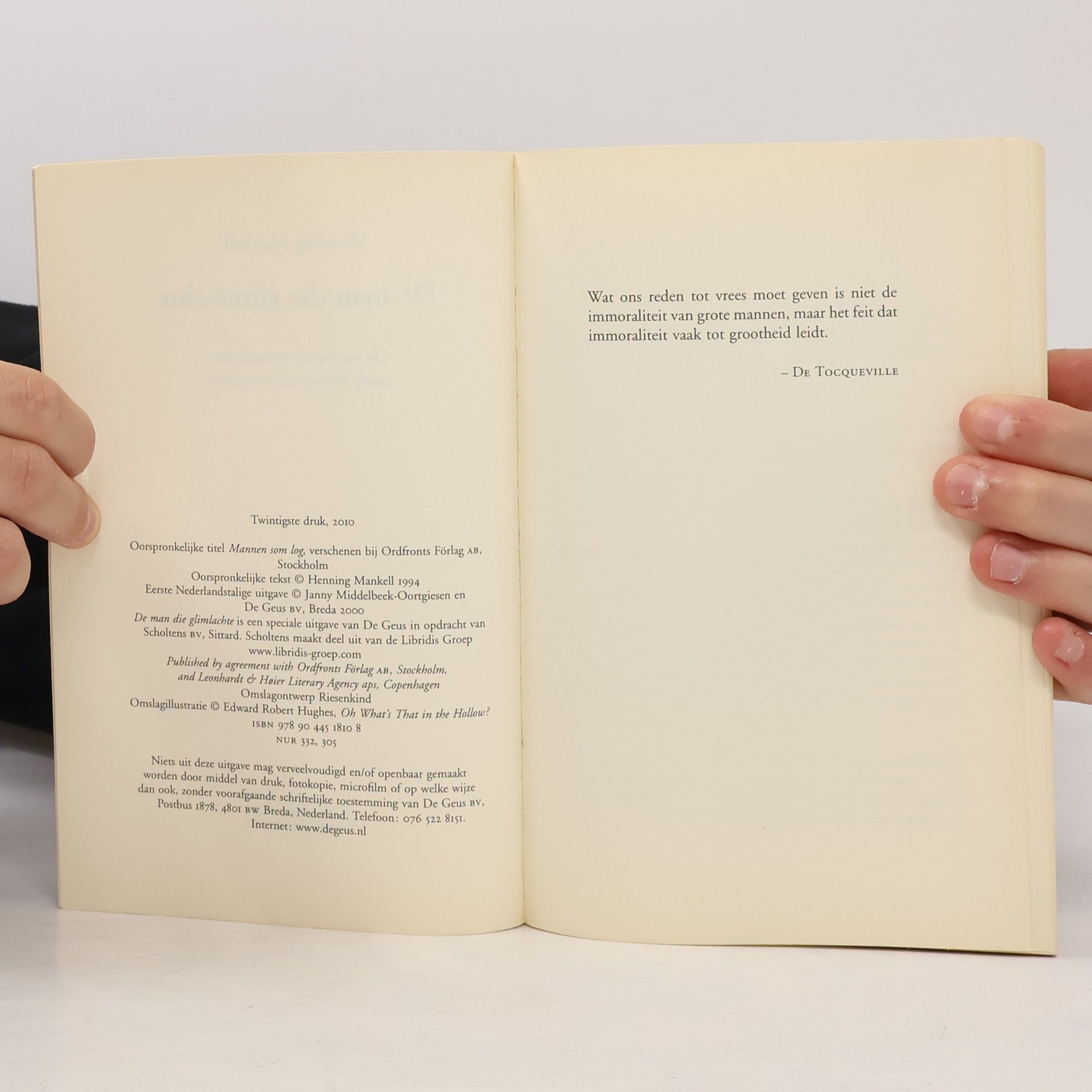 Henning Mankell De man die glimlachte 4