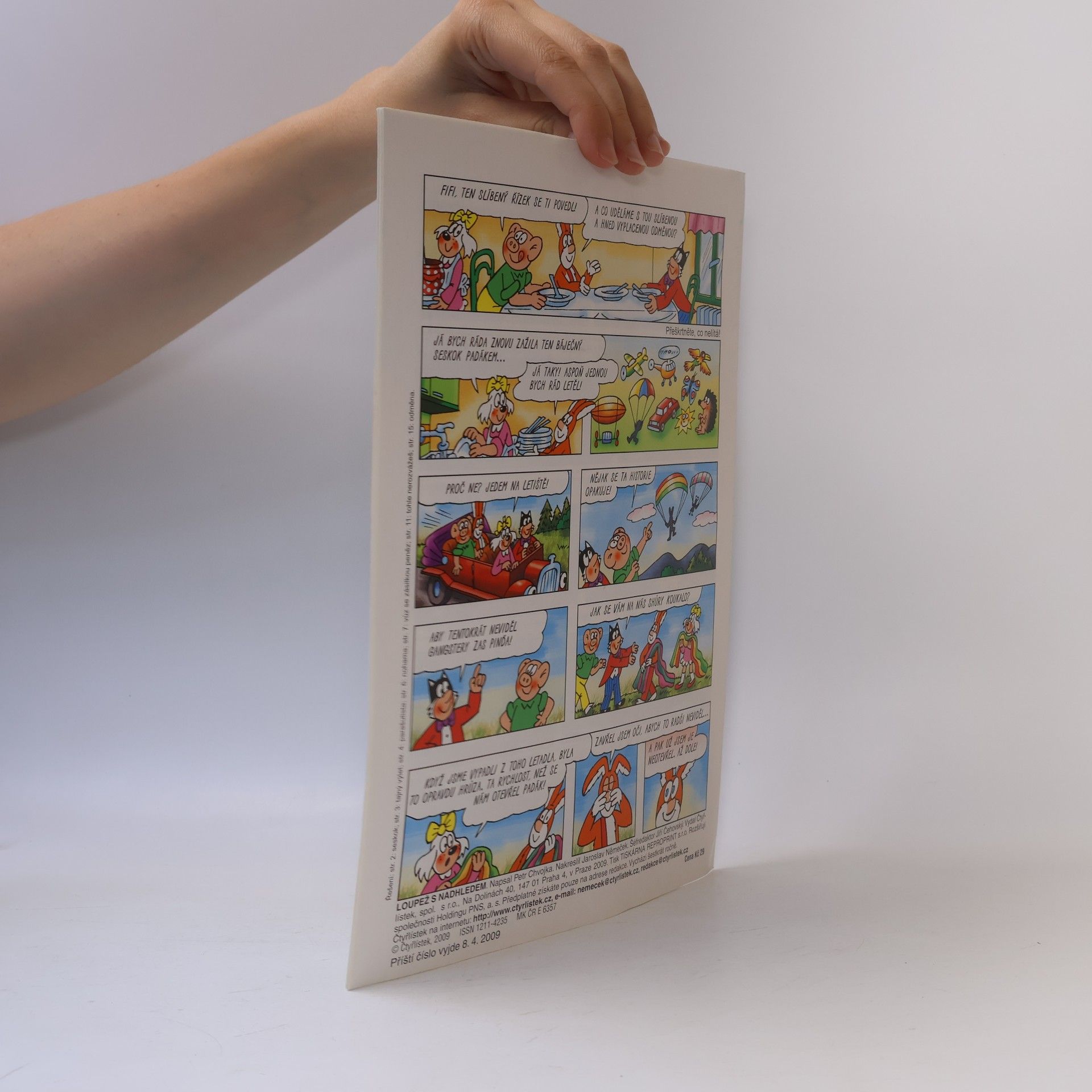 Collectif d'auteurs Čtyřlístek speciál 1/2009