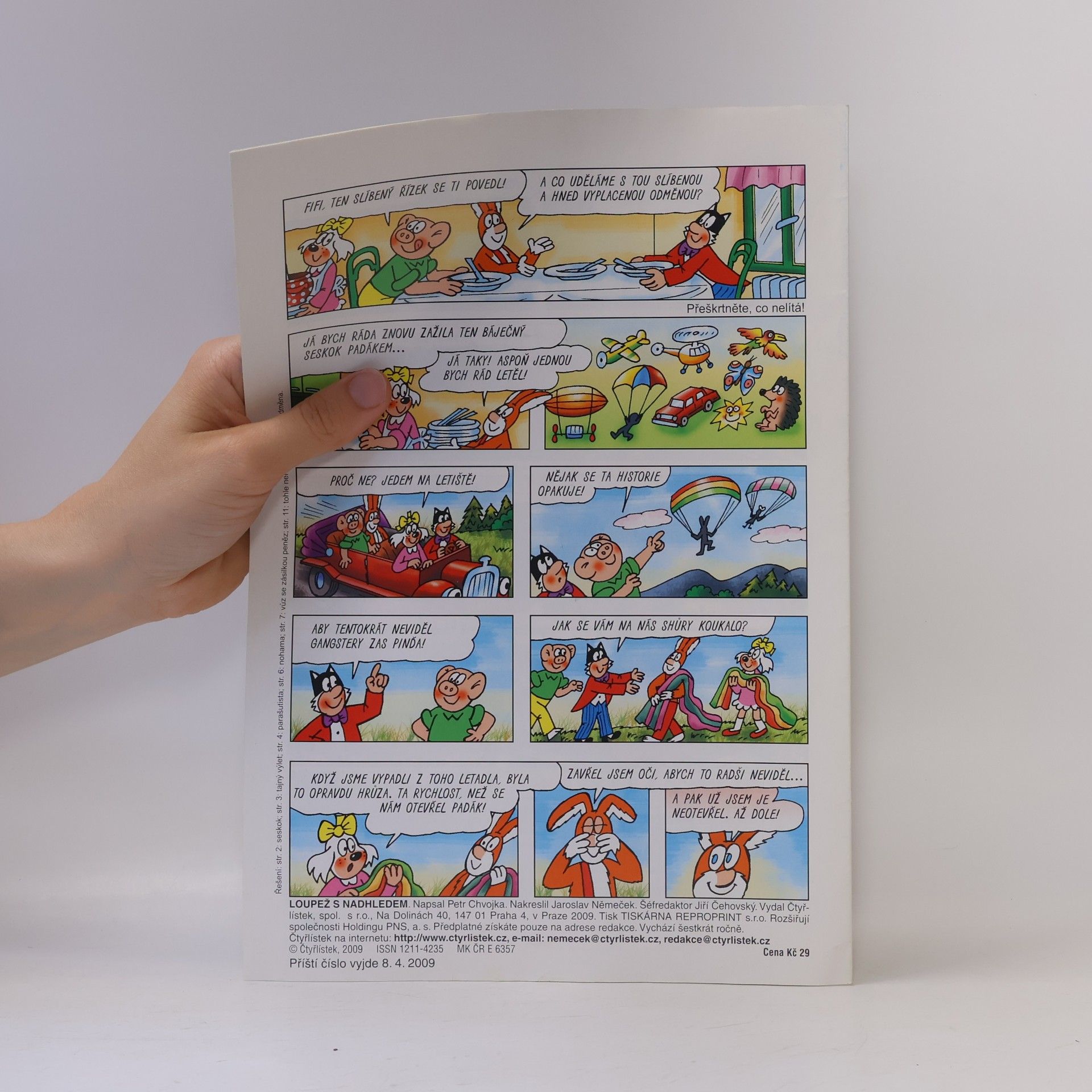 Collectif d'auteurs Čtyřlístek speciál 1/2009
