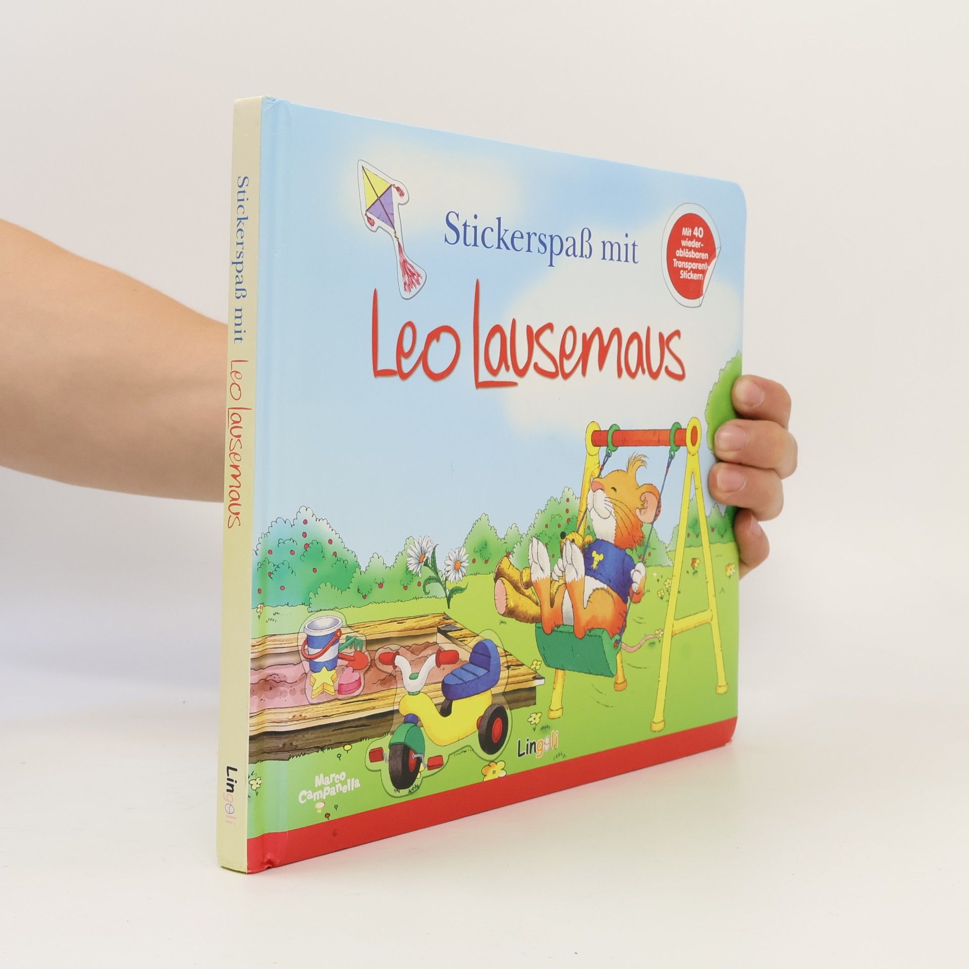 Stickerspaß mit Leo Lausemaus