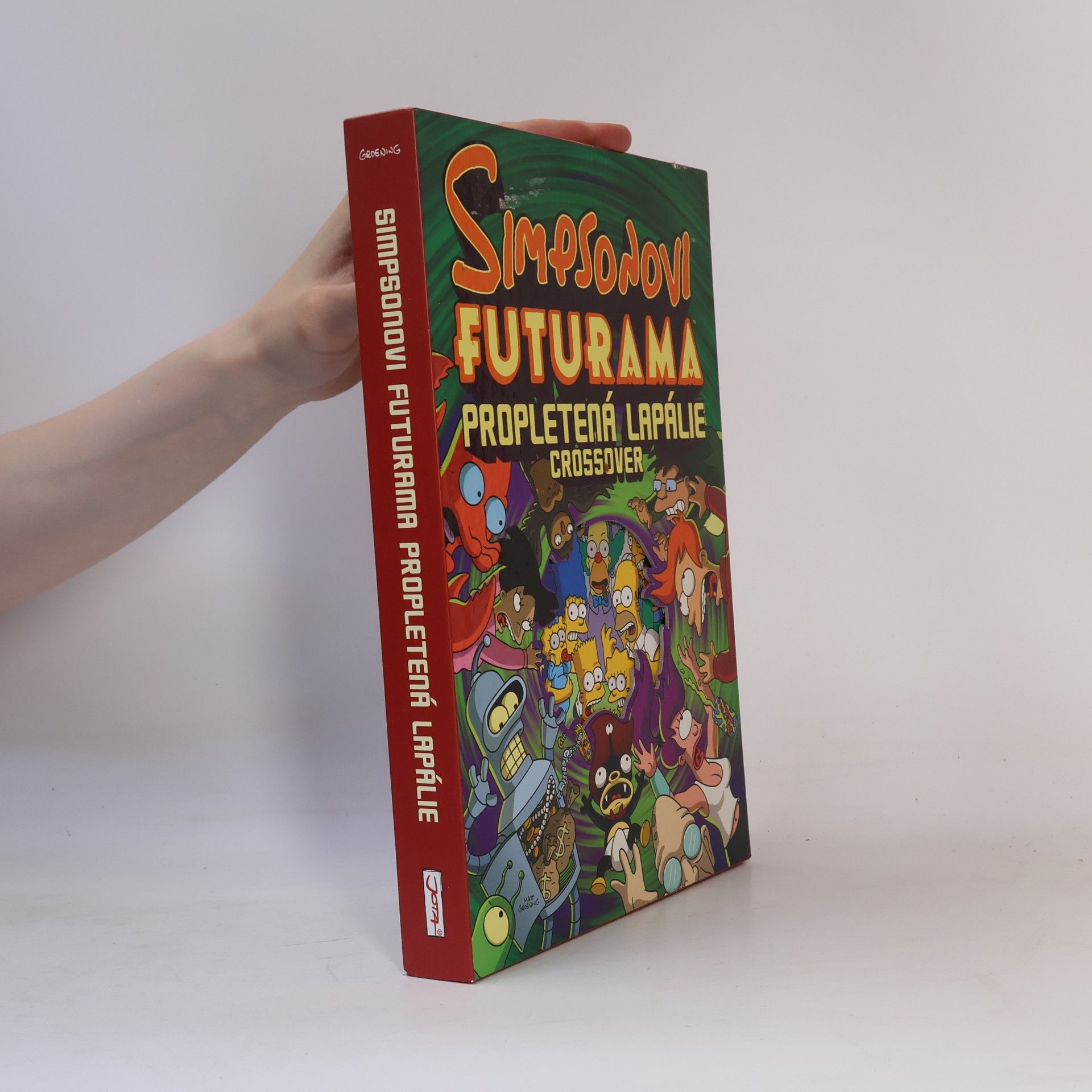 Matt Groening Simpsonovi - Futurama. Propletená lapálie: Crossover (s přílohou)