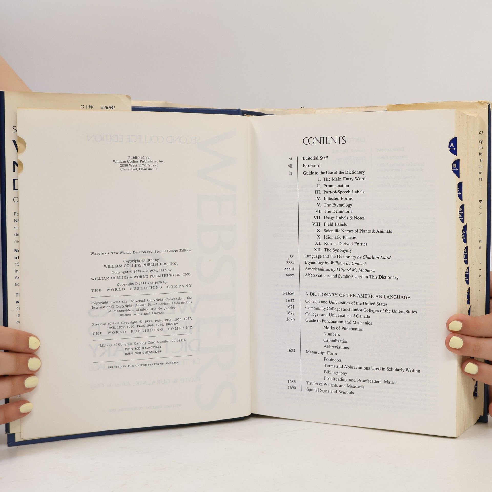 David B. Guralnick Webster's New World Dictionary of the American Language