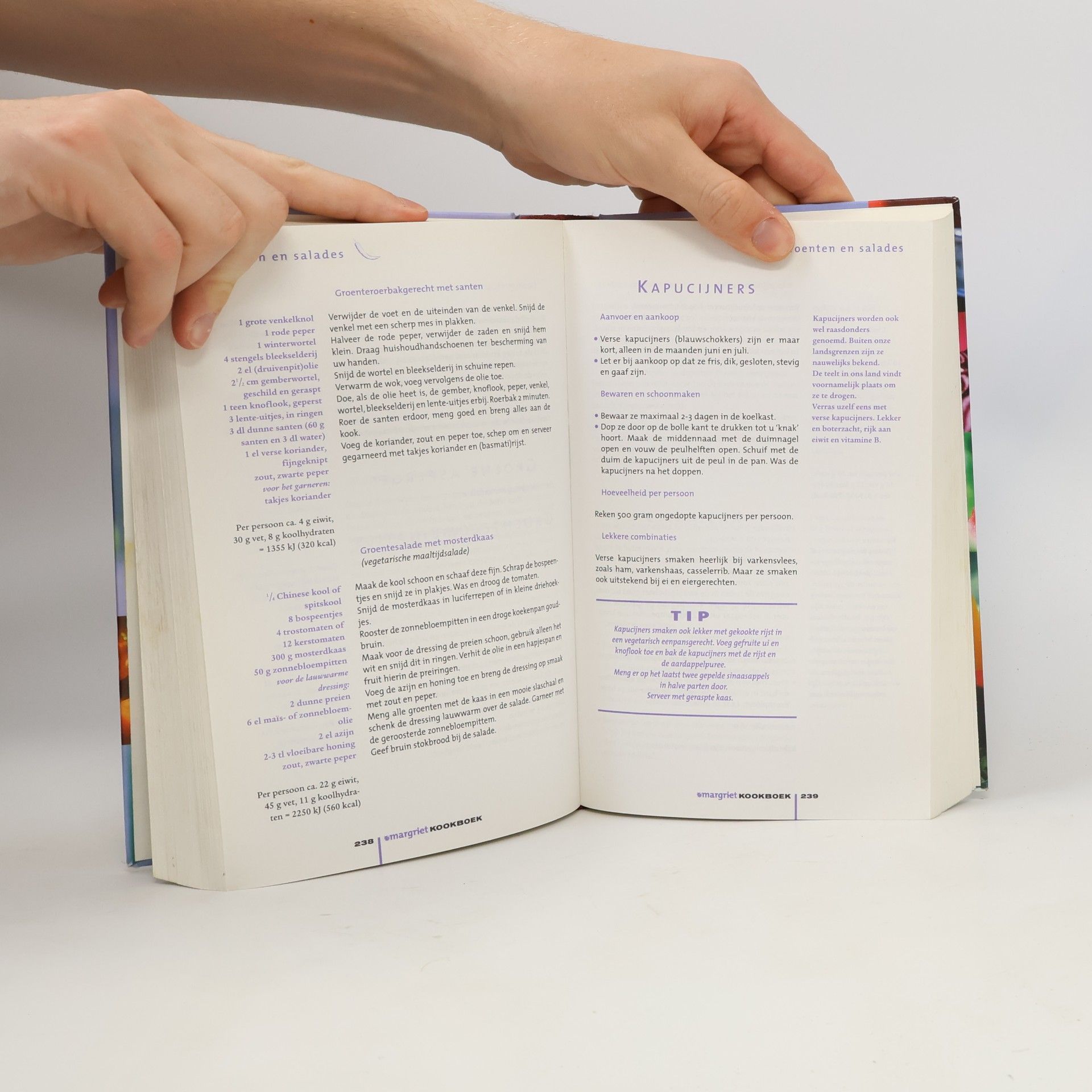 Sonja van de Rhoer Margriet kookboek