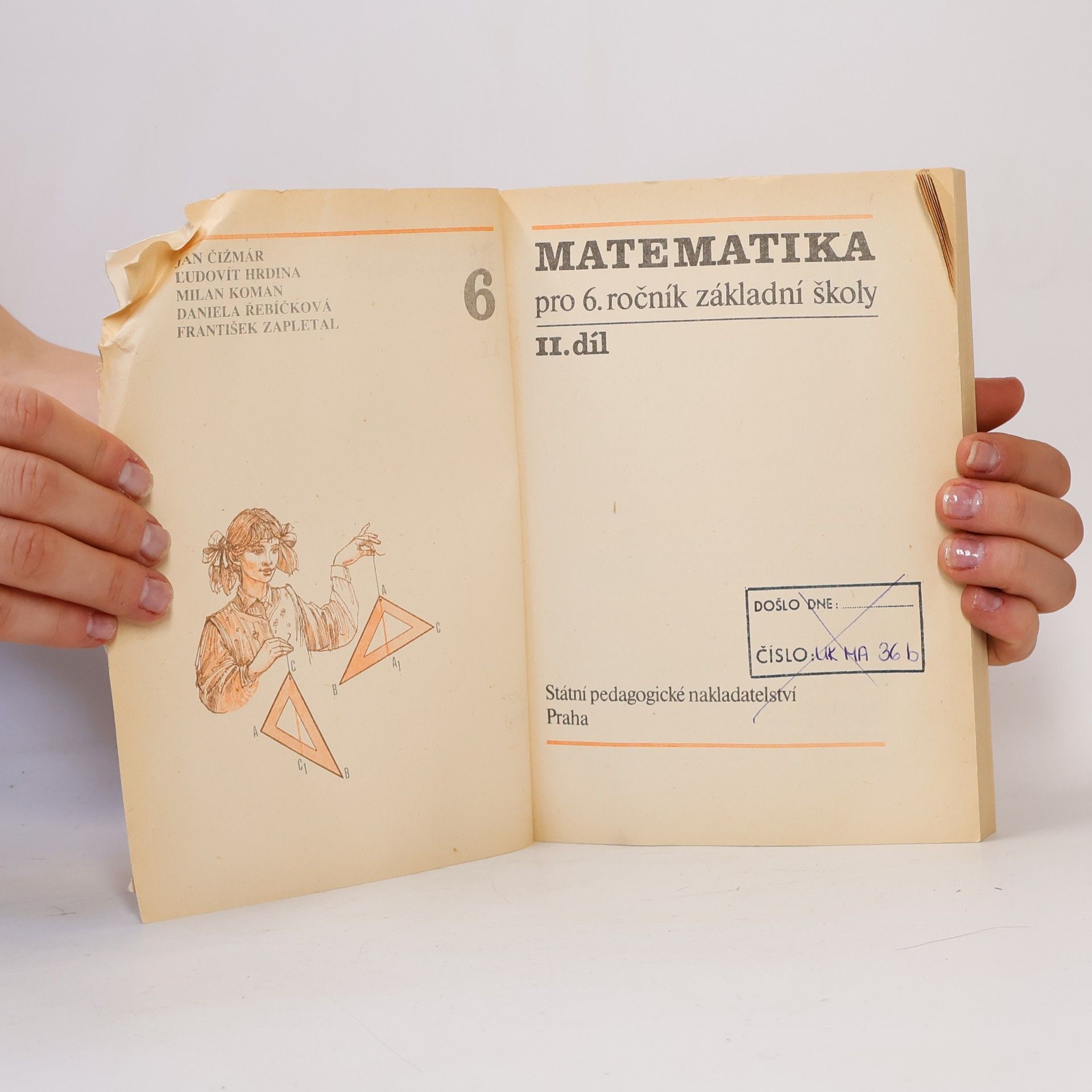 Kolektiv autorů Matematika pro 6. ročník základní školy. II. díl