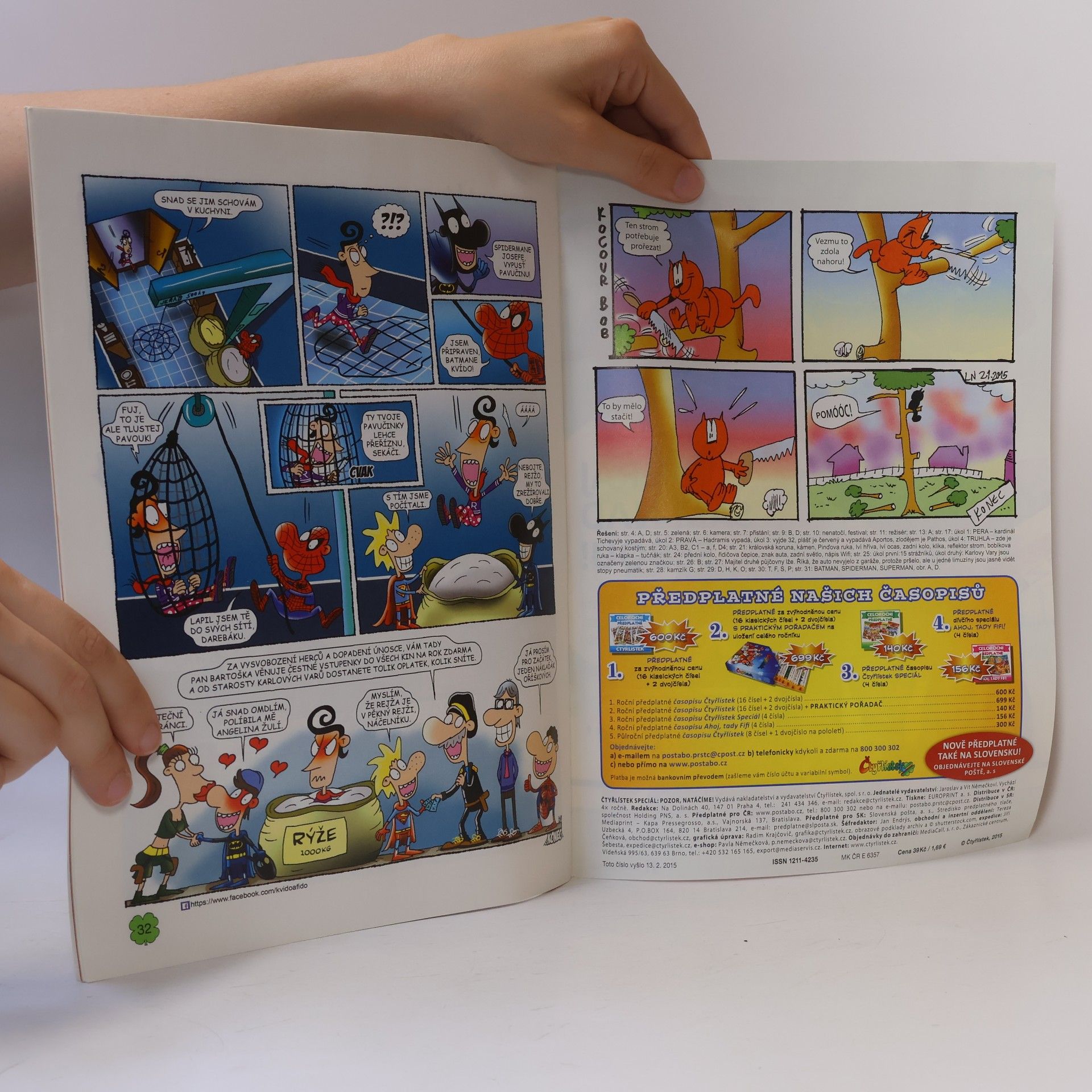 Autores varios Čtyřlístek speciál 1/2015 - Pozor, natáčíme!