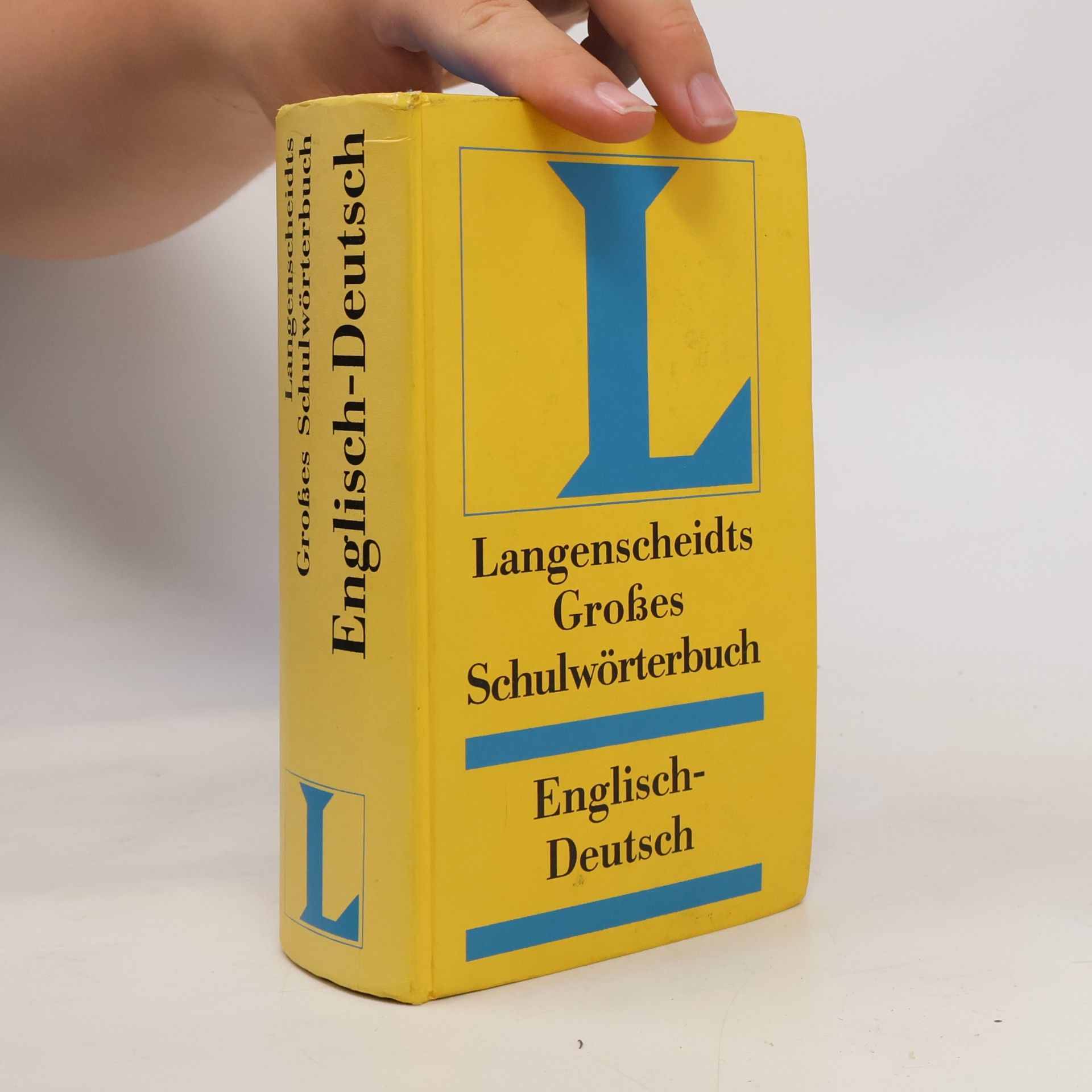Heinz Messinger Langenscheidts großes Schulwörterbuch Englisch-Deutsch