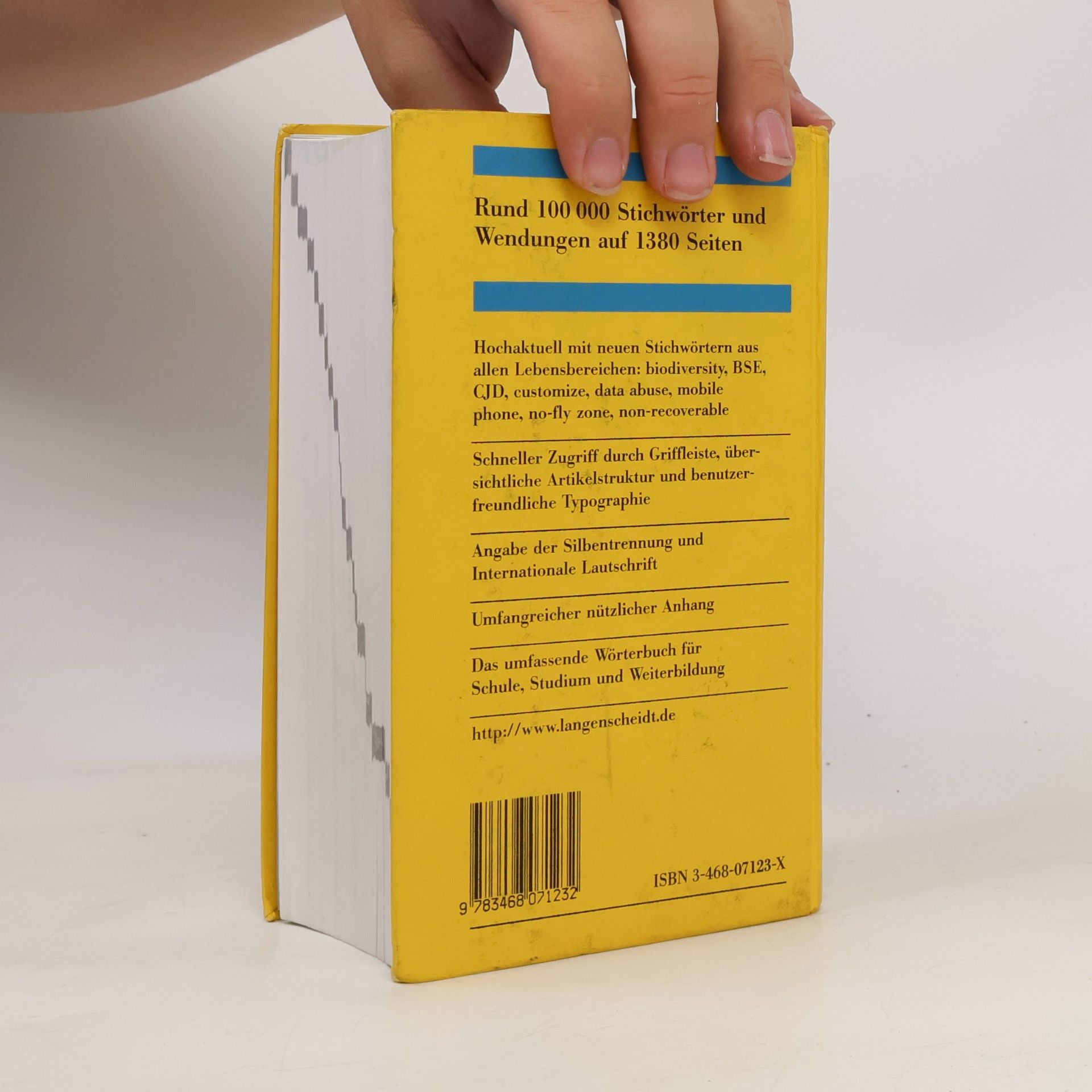 Heinz Messinger Langenscheidts großes Schulwörterbuch Englisch-Deutsch