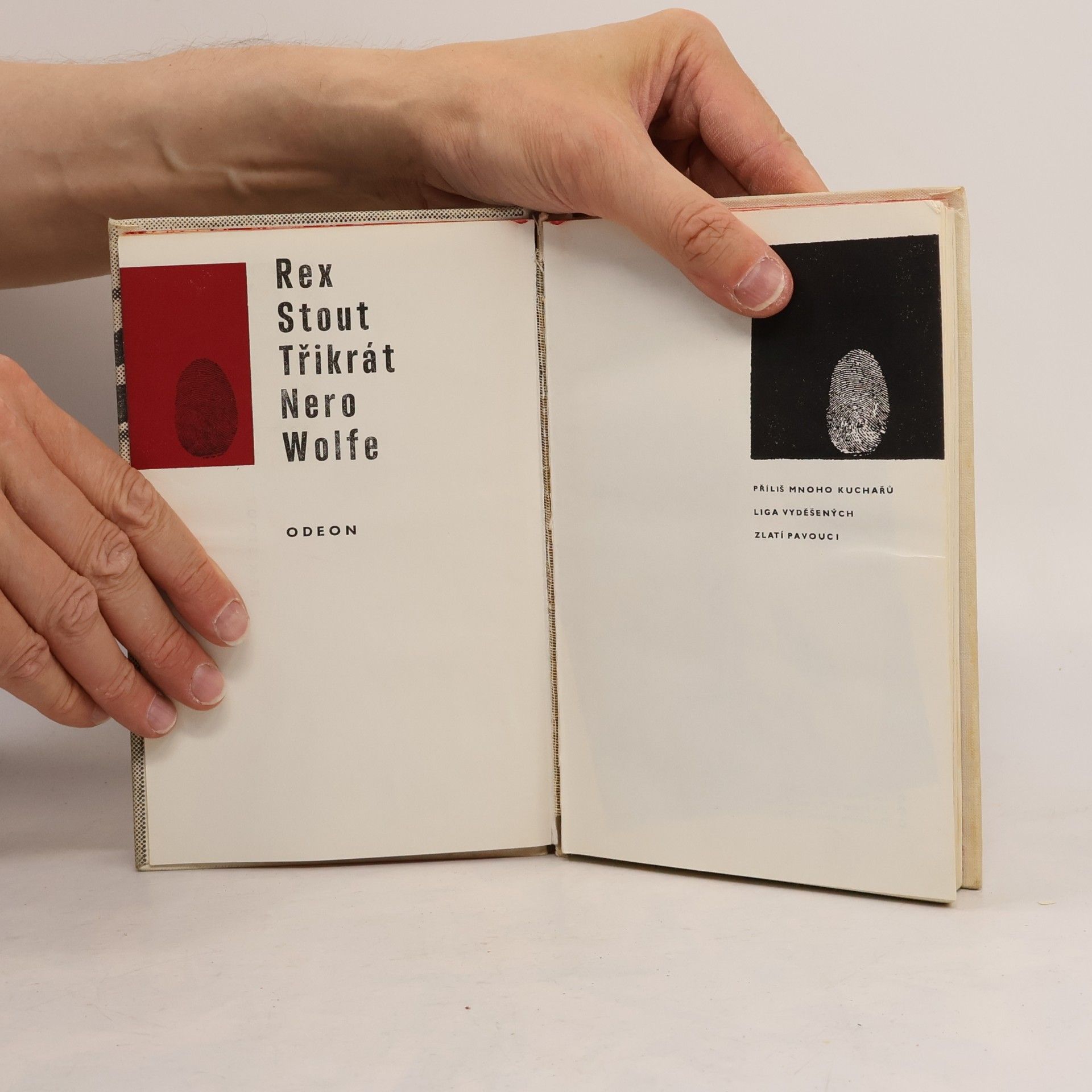 Rex Stout 3x Nero Wolfe