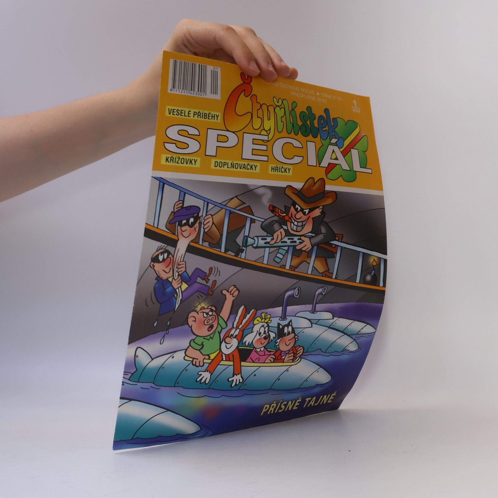 Collectif d'auteurs Čtyřlístek Speciál. Přísně tajné 1/2008