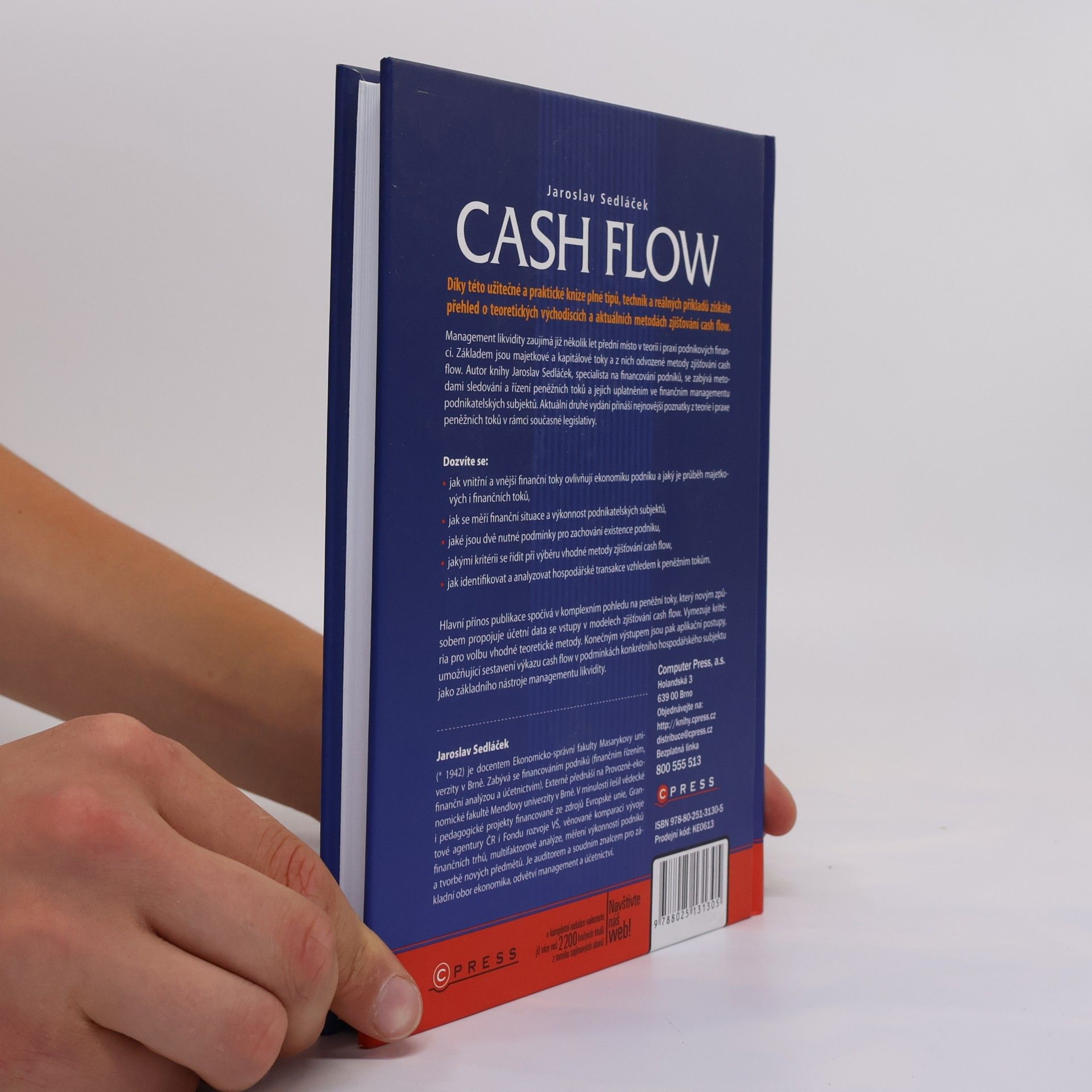 Jaroslav Sedláček Cash flow