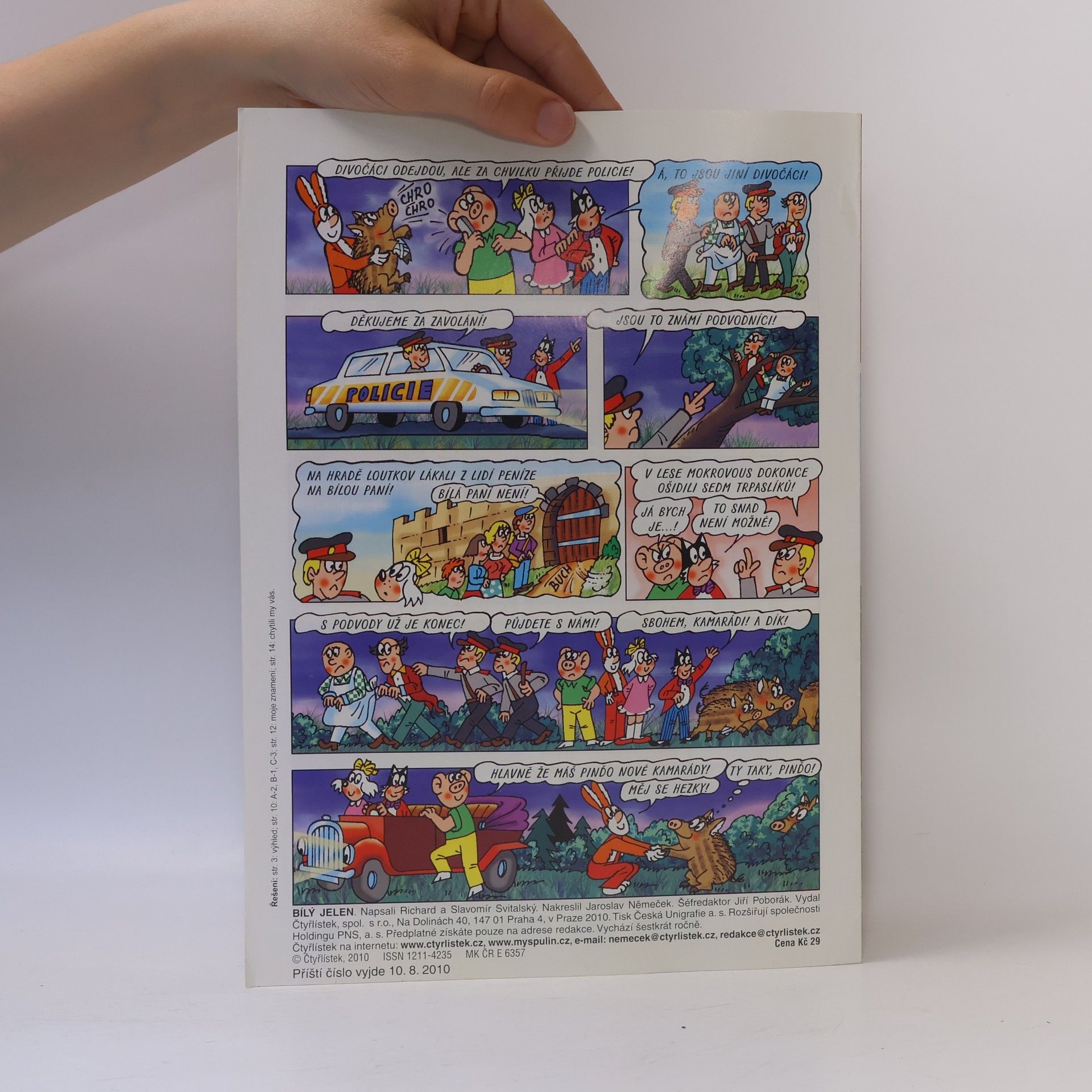 Autorenkollektiv Čtyřlístek speciál 3/2010. Bílý jelen