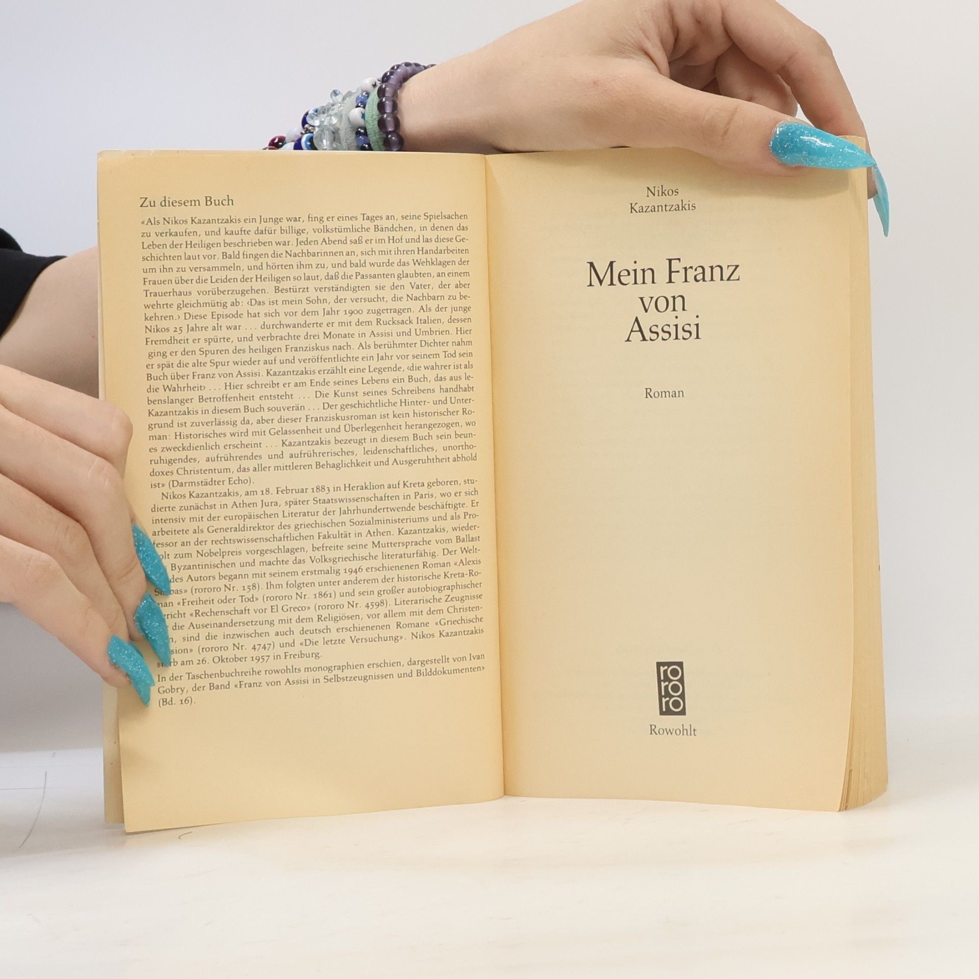 Nikos Kazantzakis Mein Franz von Assisi