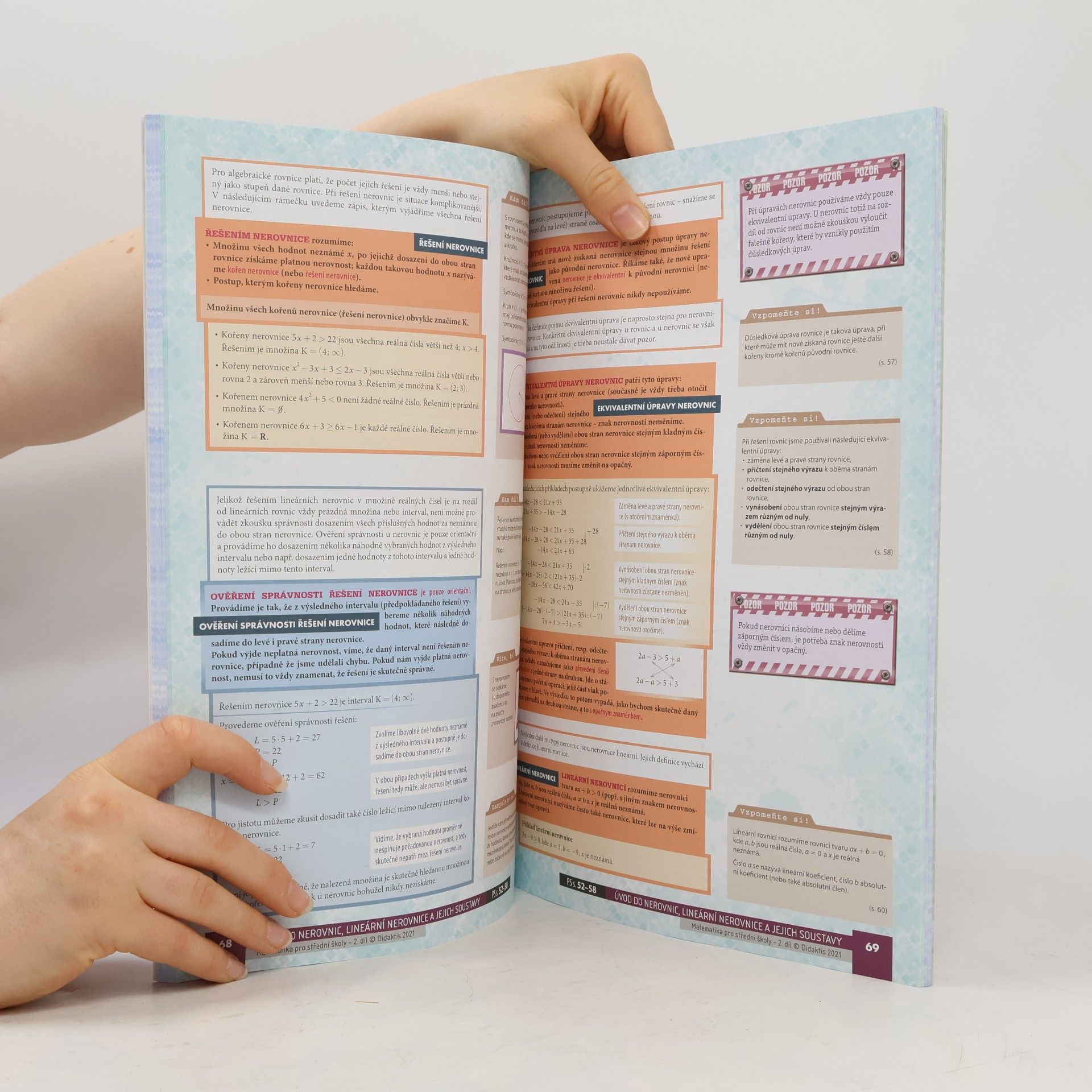 Collectif d'auteurs Matematika pro střední školy - 2. díl: Výrazy, rovnice, nerovnice