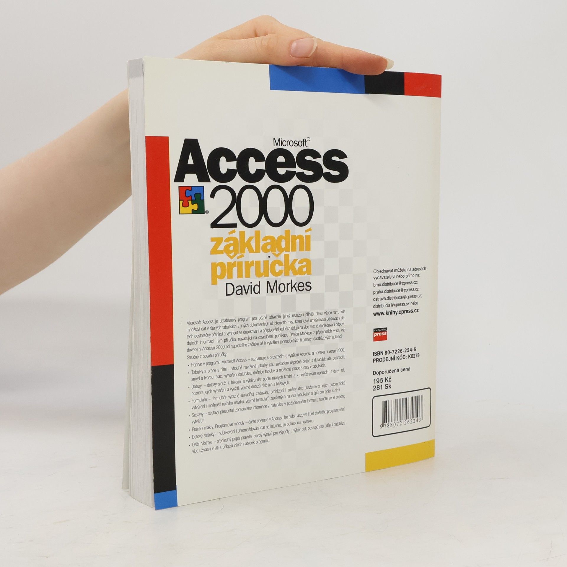 David Morkes Microsoft Access 2000 - Základní příručka
