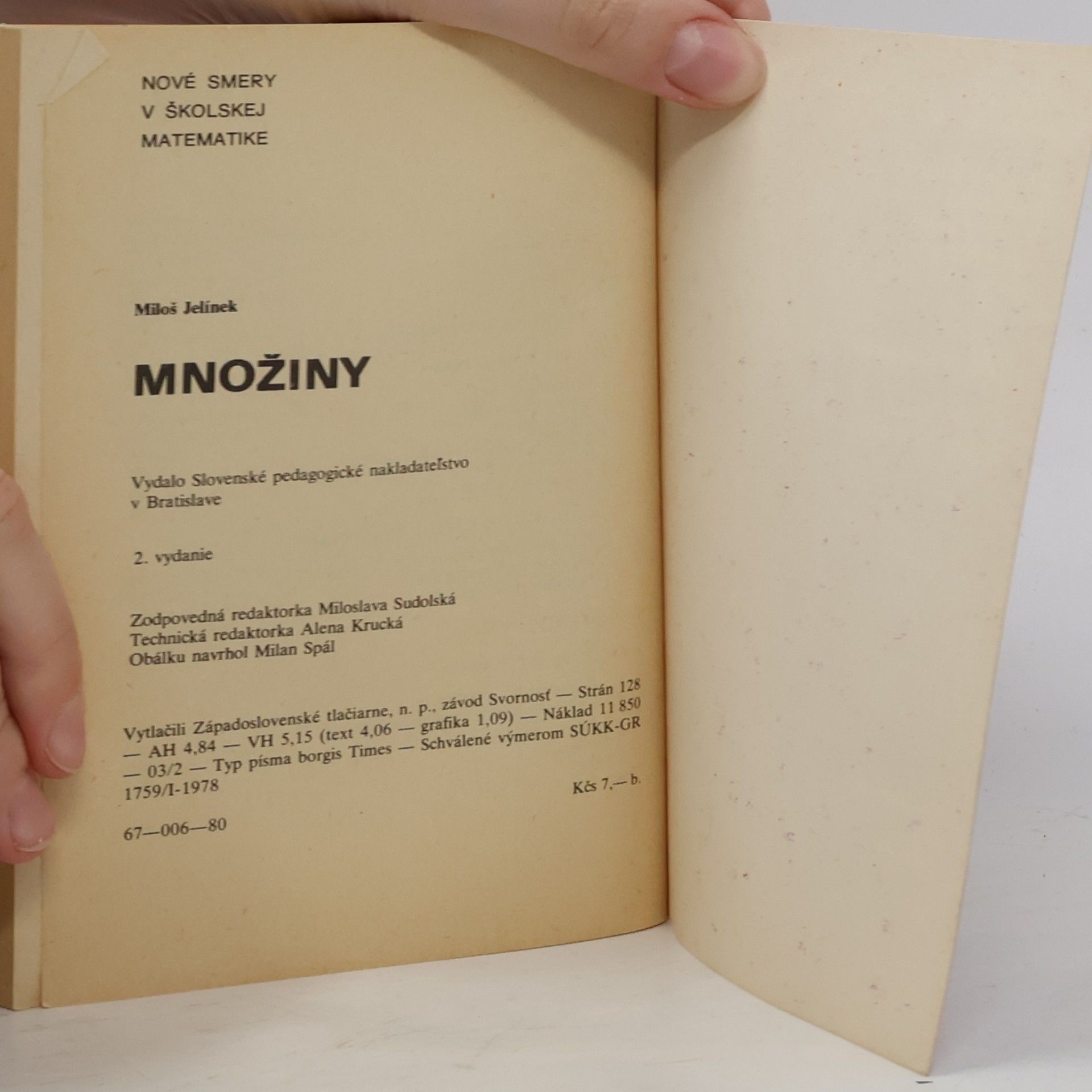 Miloš Jelínek Množiny